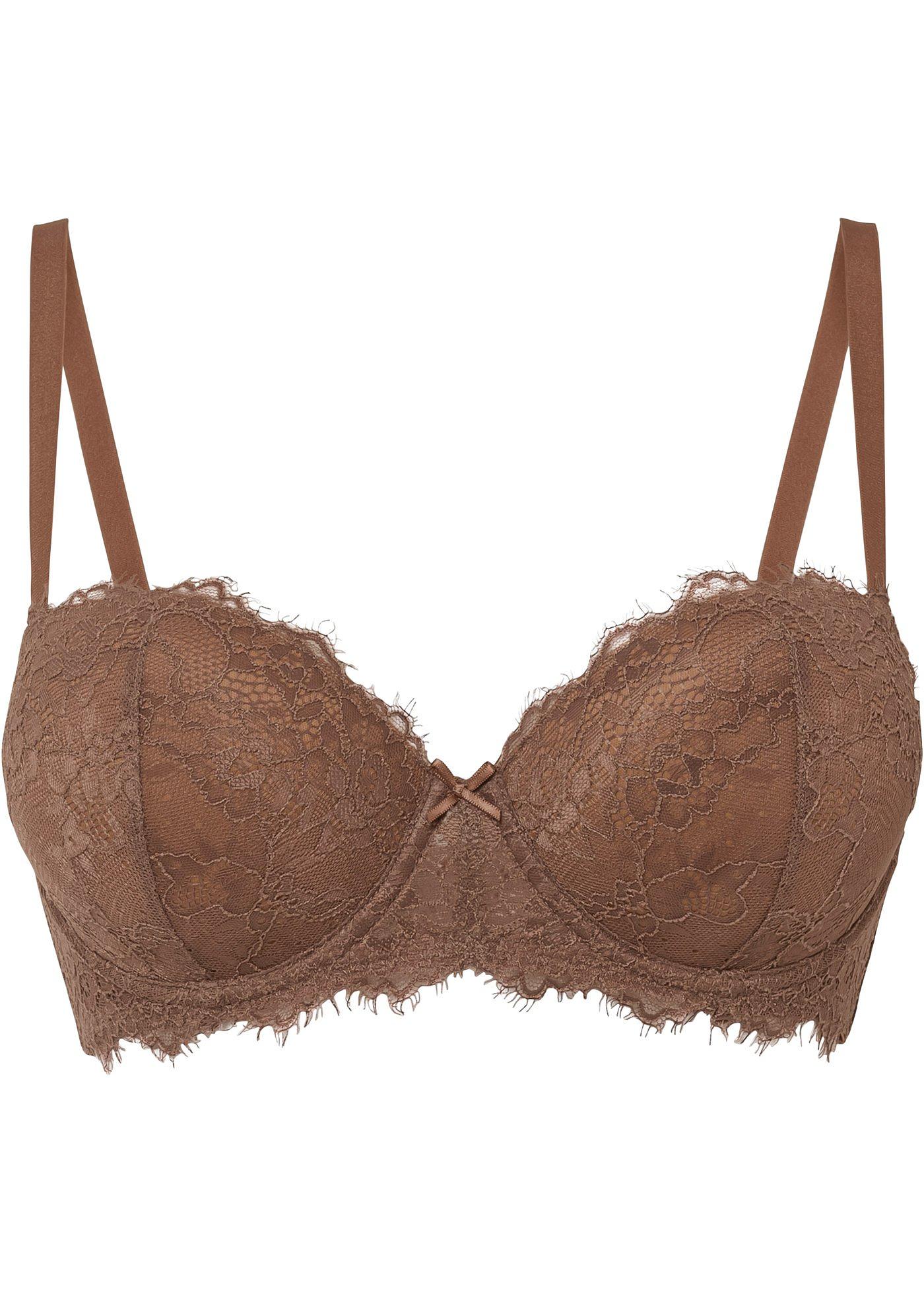 Soutien-gorge balconnet à armatures