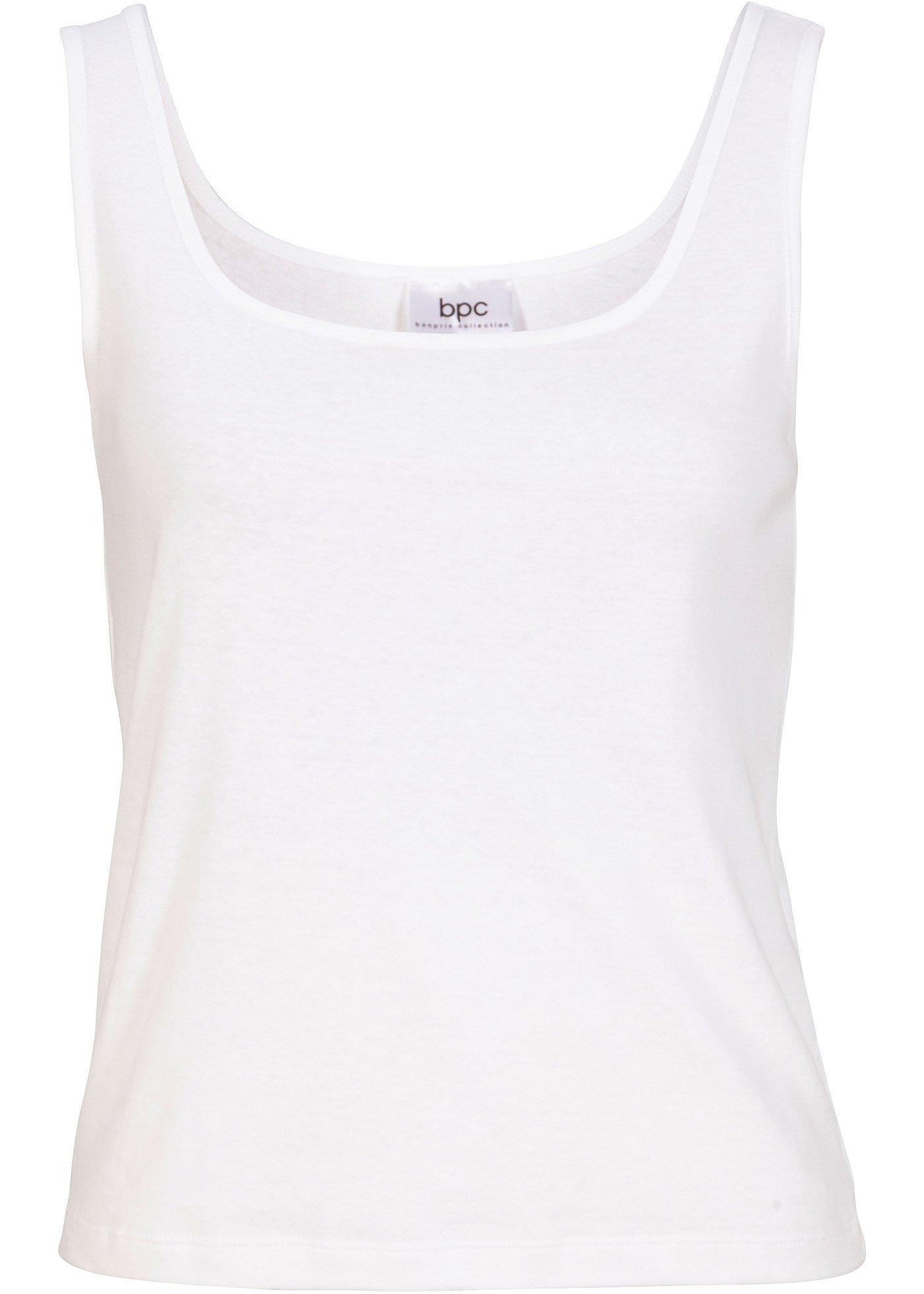 Top côtelé avec larges bretelles