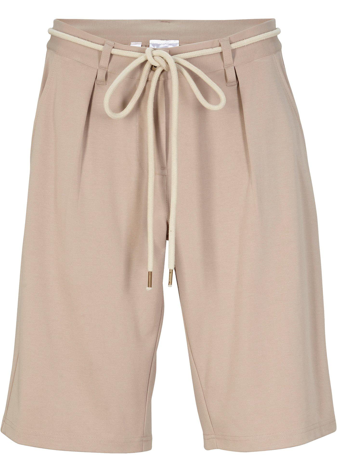 Short en sweat avec cordon