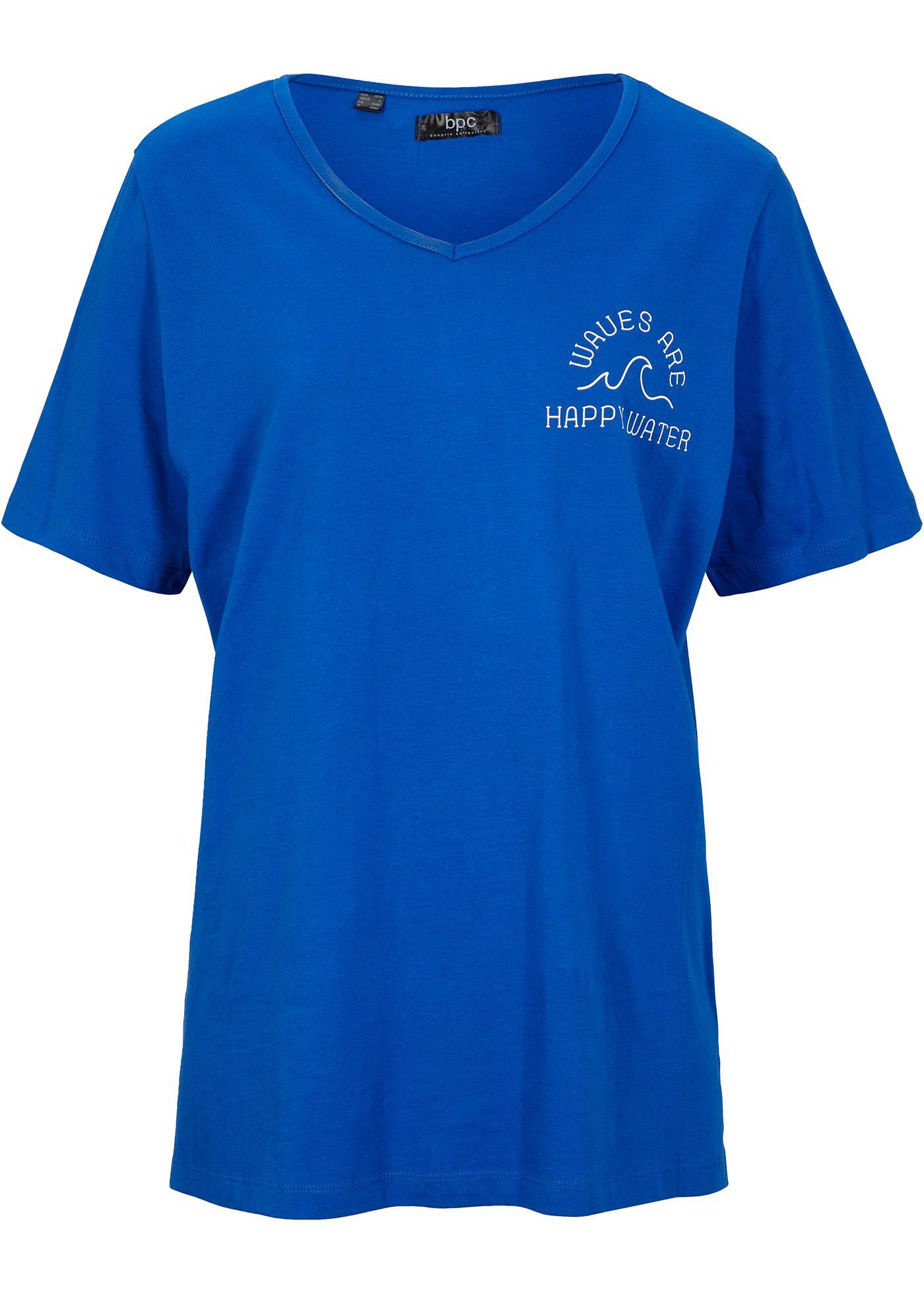 T-shirt coton manches mi-longues