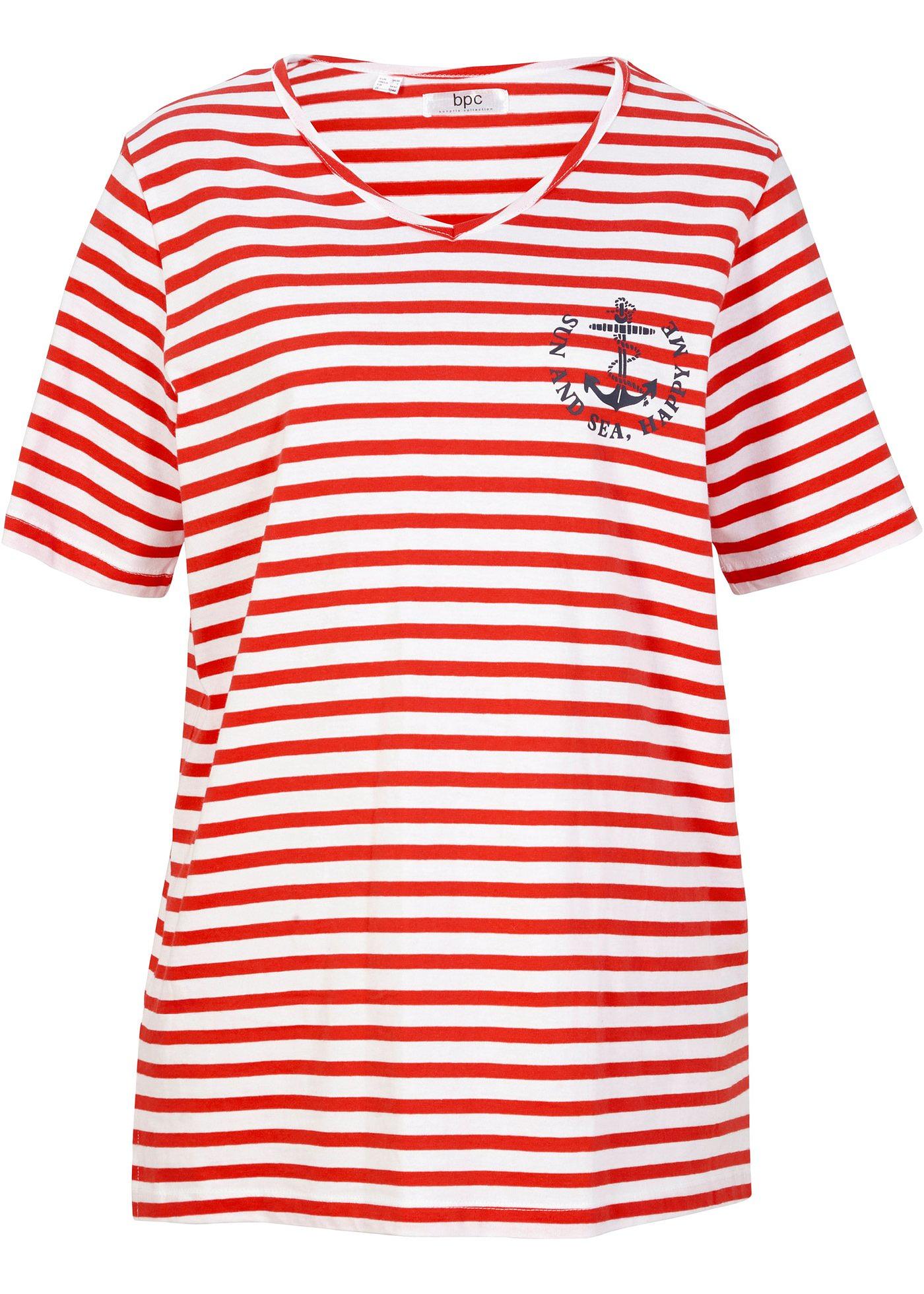 T-shirt coton manches mi-longues