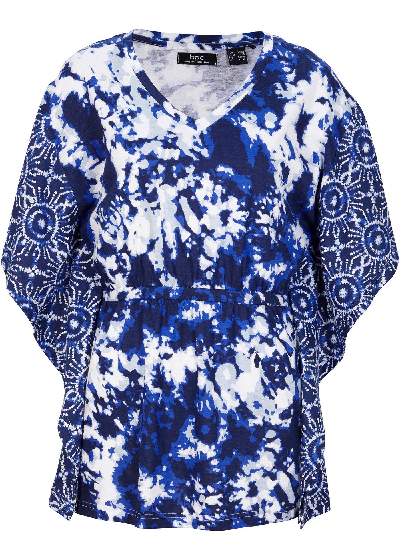 T-shirt tunique imprimé batik