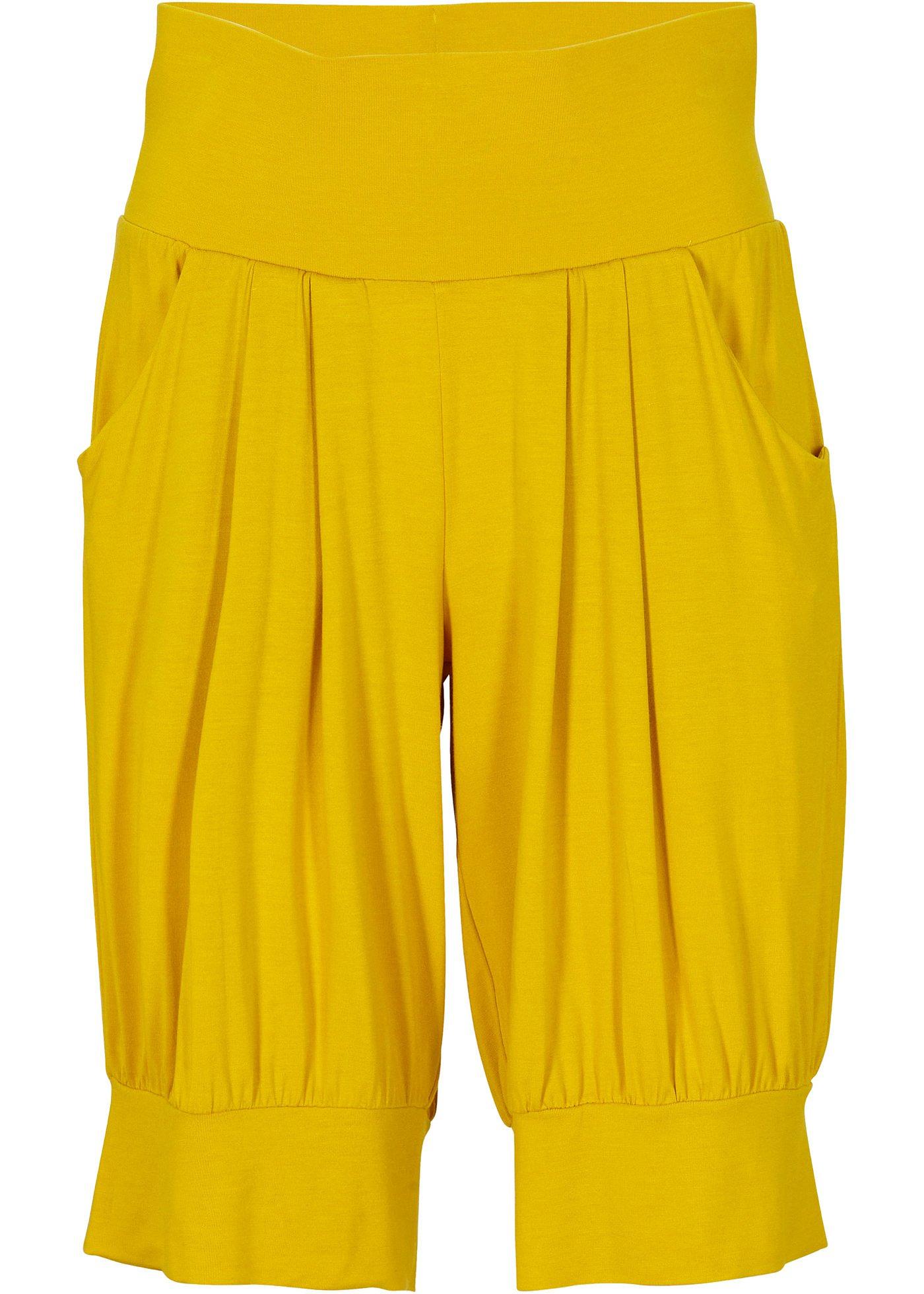 Bermuda sarouel avec taille confortable et poches