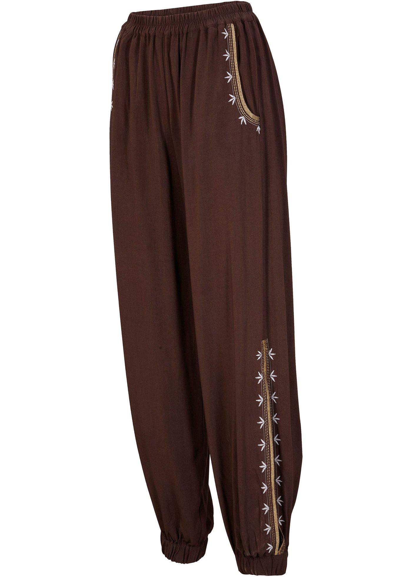 Pantalon sarouel en viscose