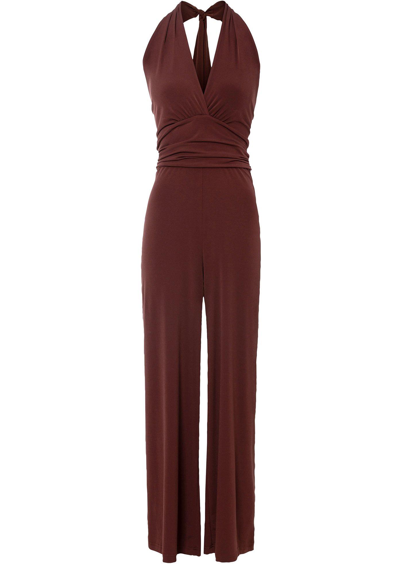 Combinaison en jersey avec dos nu