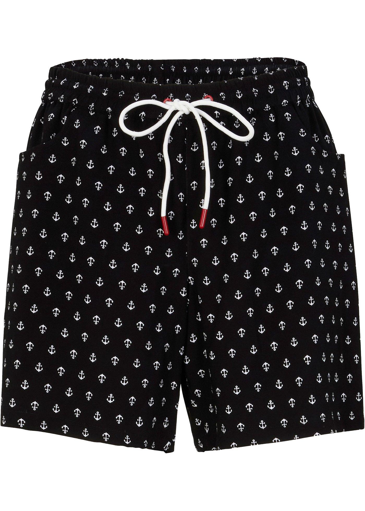 Short imprimé avec taille confortable