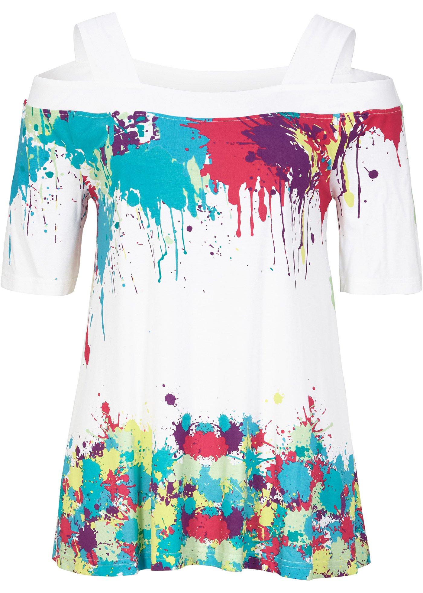 T-shirt épaules dénudées