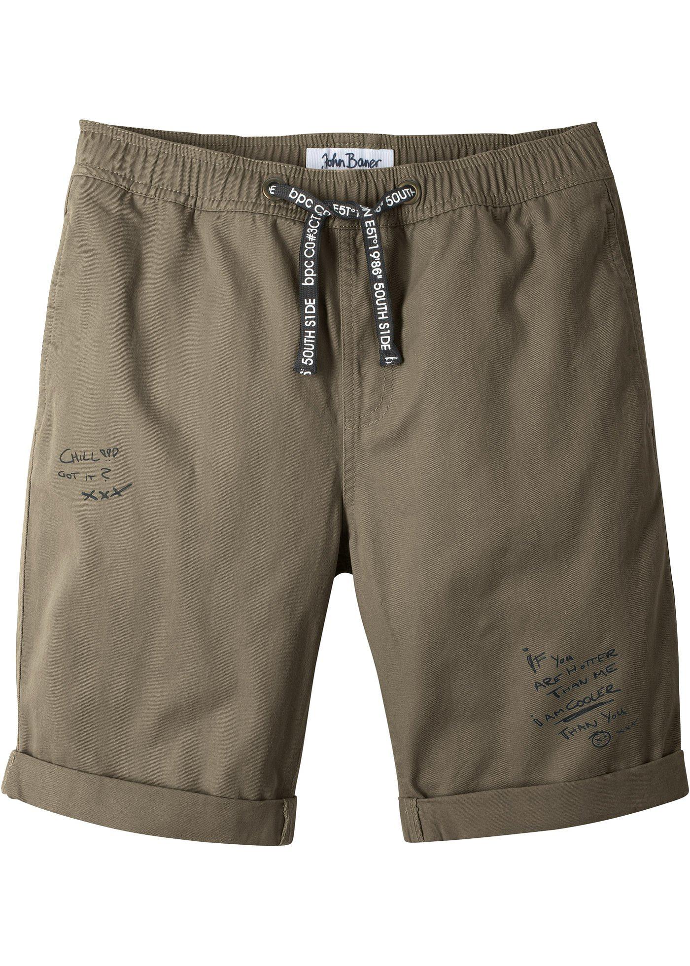 Bermuda avec revers bas de jambes