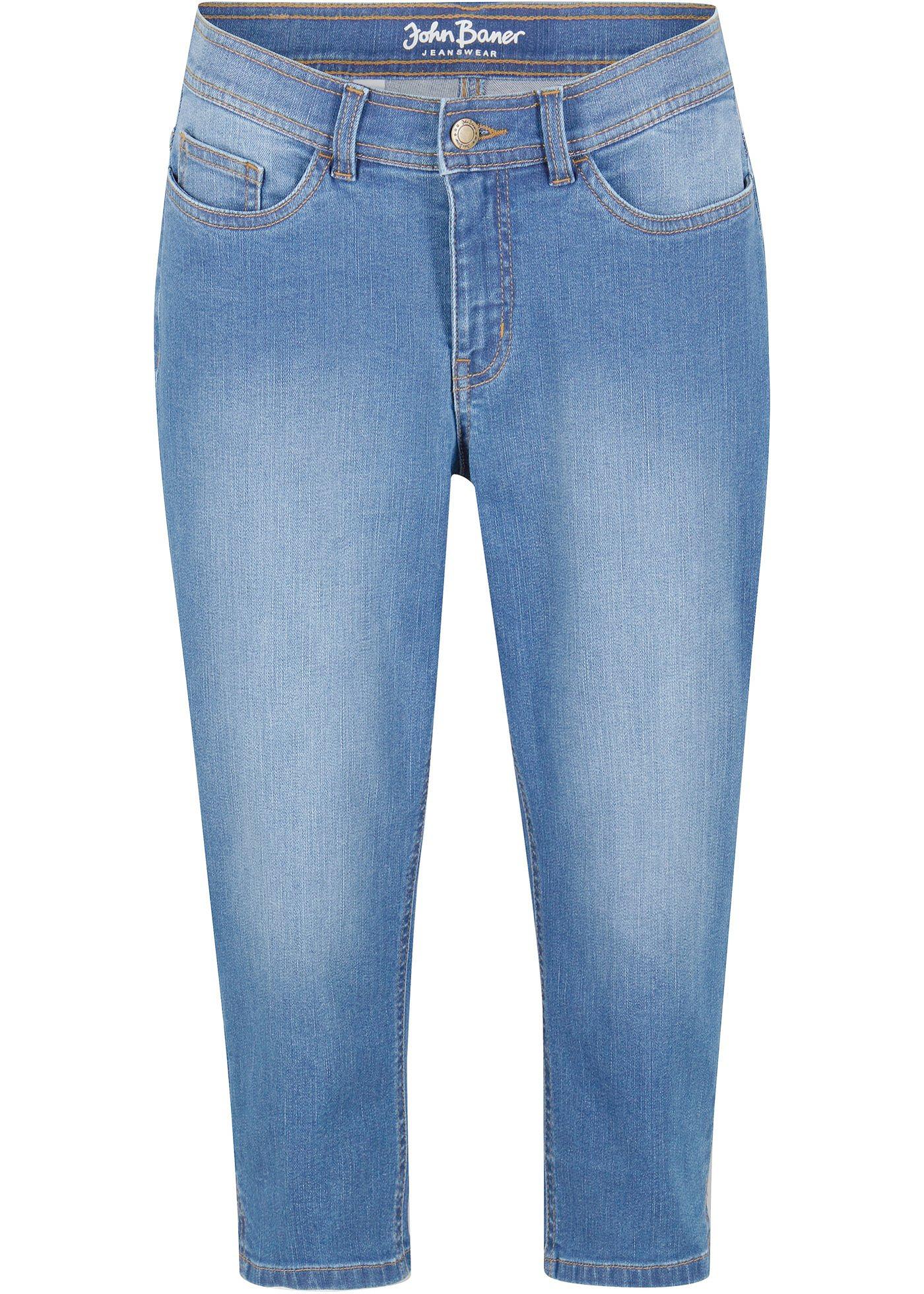 Jean corsaire confort stretch avec effet sculptant