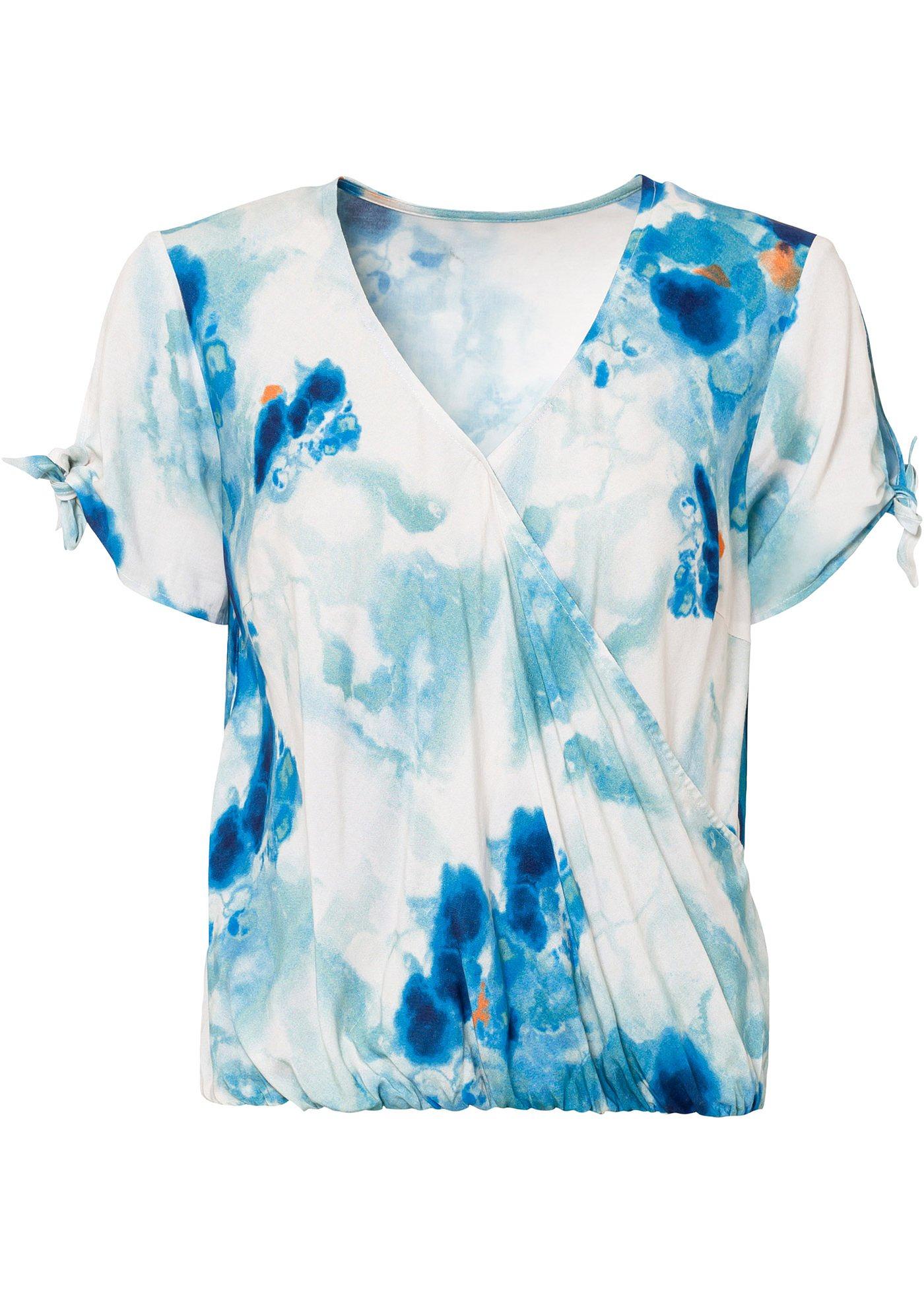 Tunique style portefeuille en viscose durable