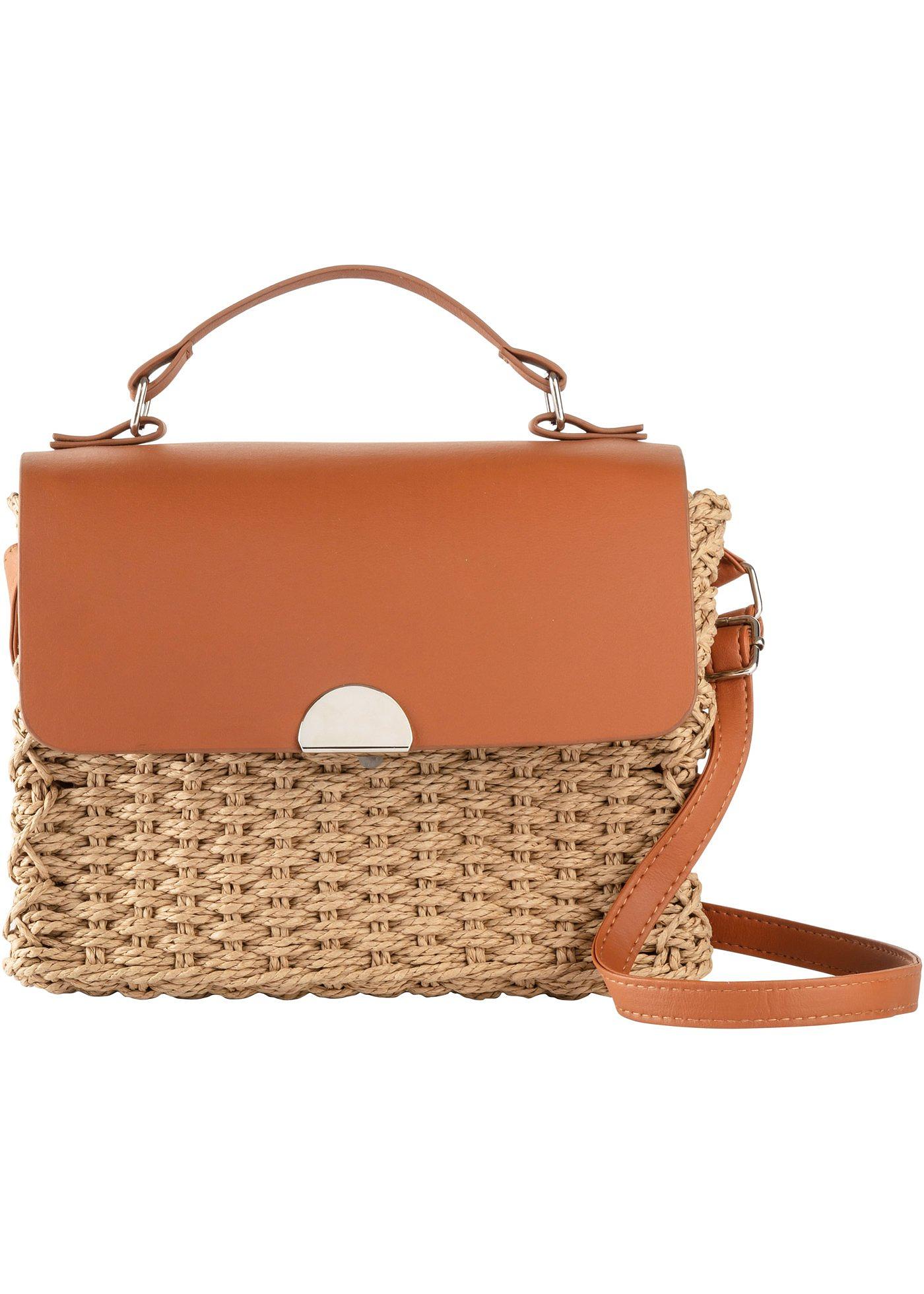 Sac à bandoulière en paille