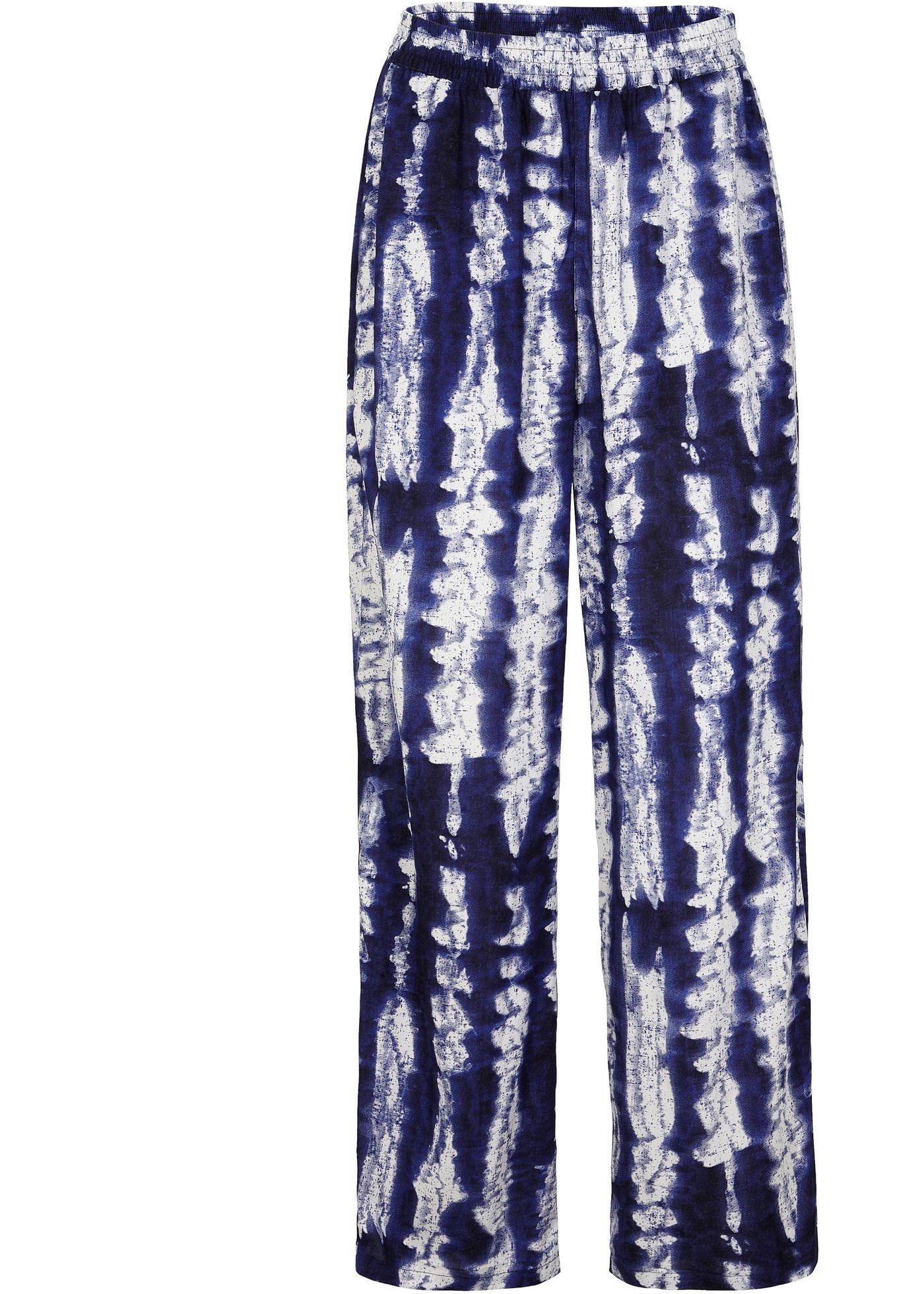 Pantalon palazzo en viscose durable, chaque pièce est unique