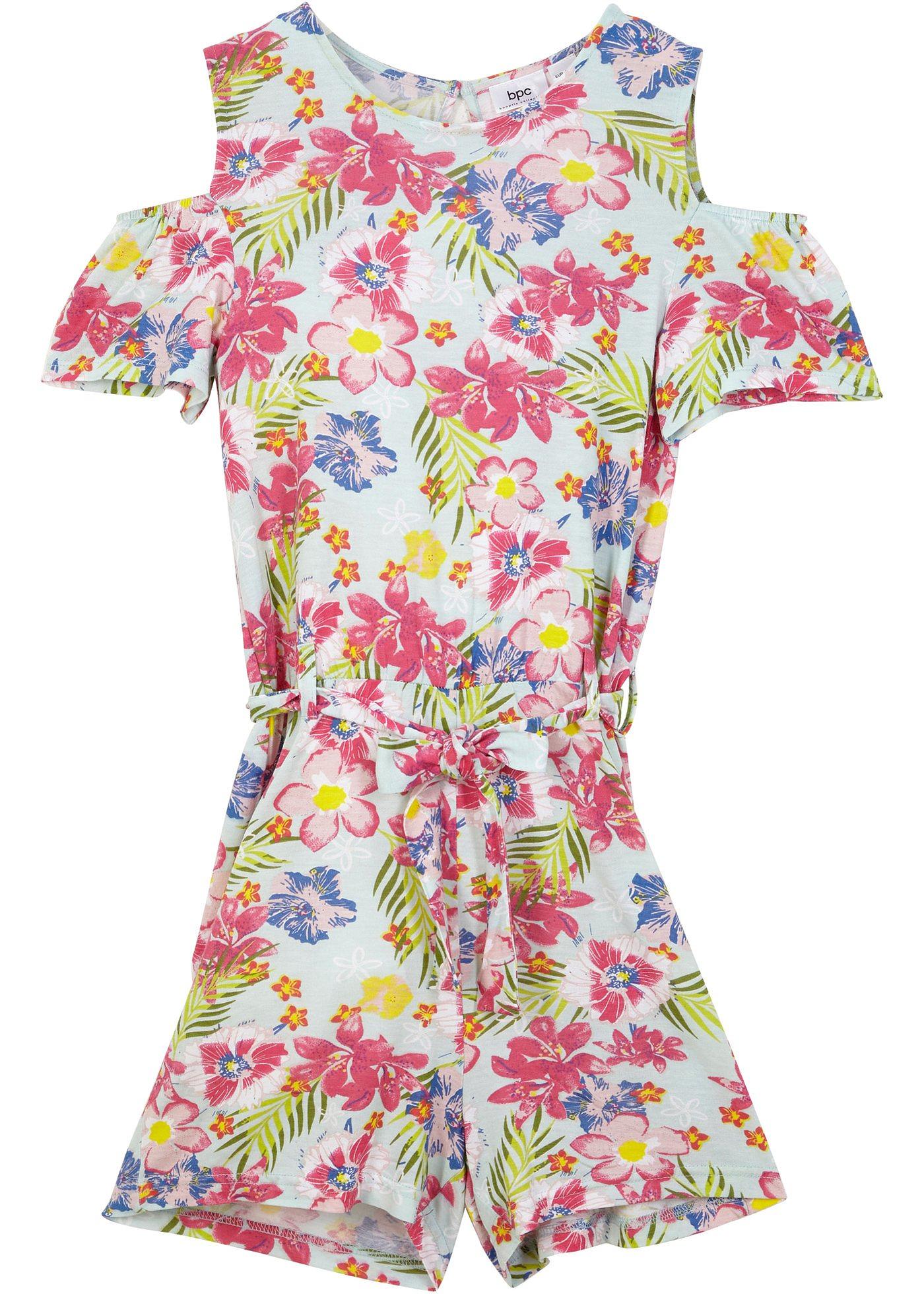 Combinaison fille avec découpes et ceinture ECOVERO™