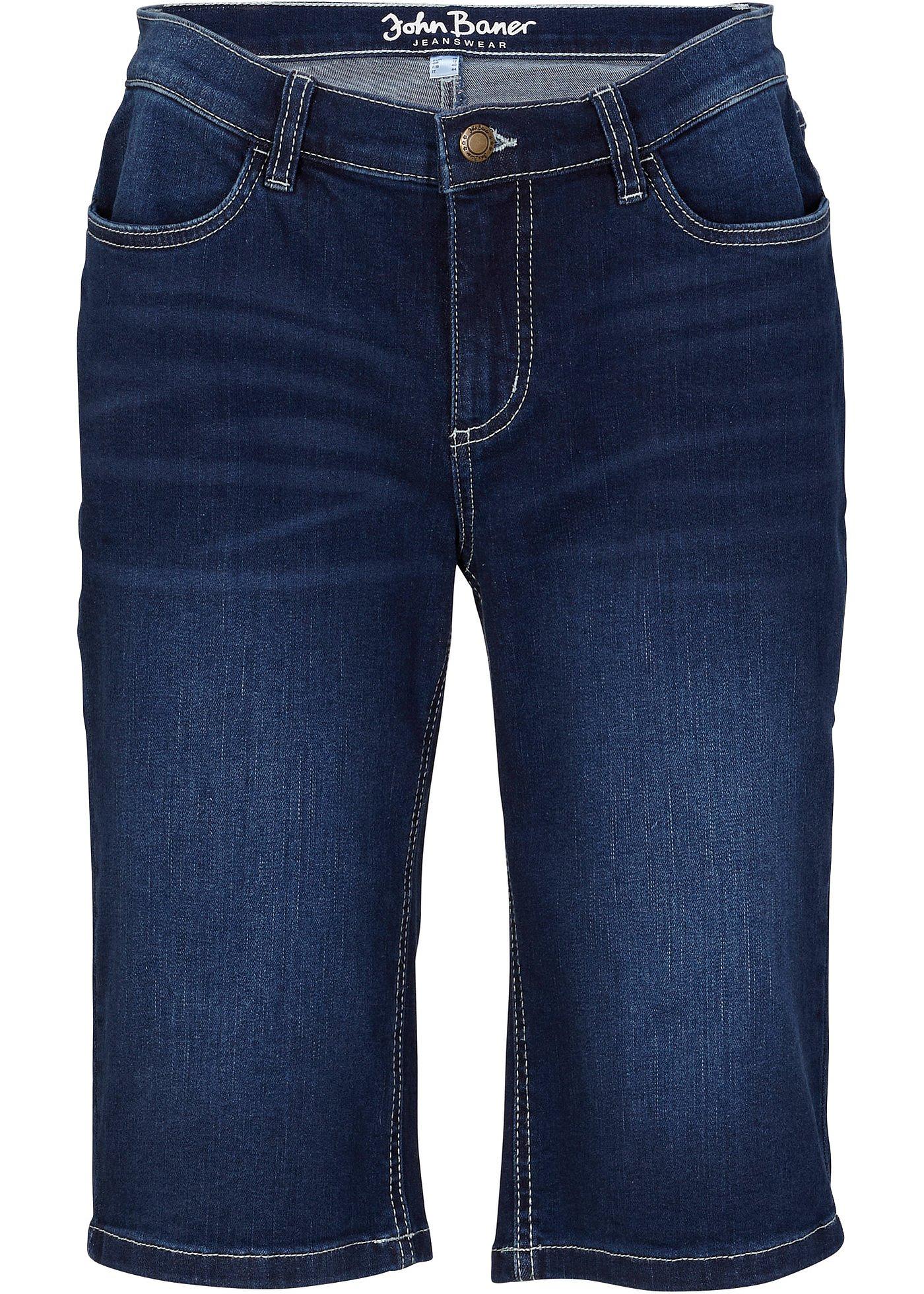 Bermuda en jean confort stretch