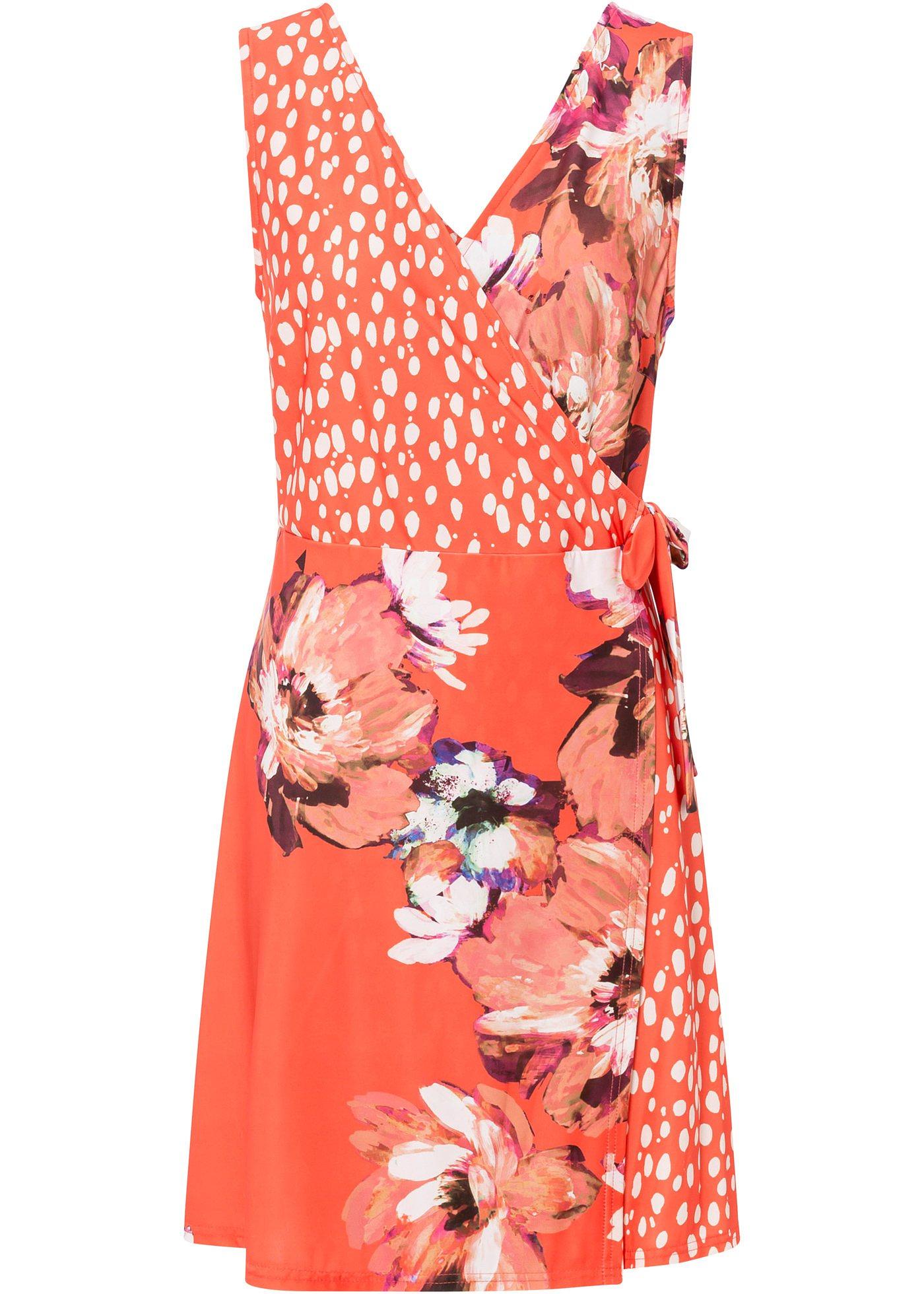 Robe portefeuille à imprimé