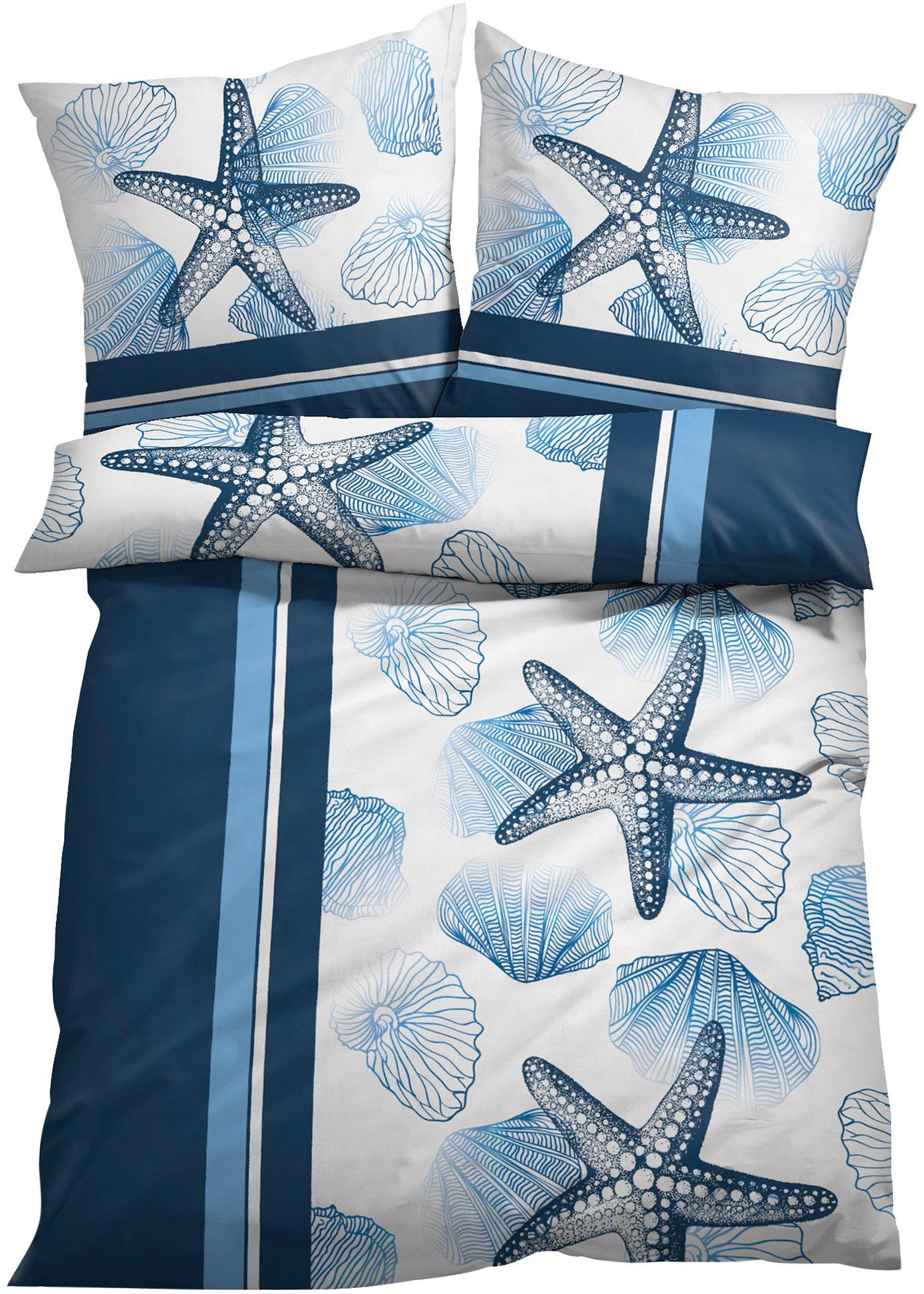Parure de lit avec étoiles de mer