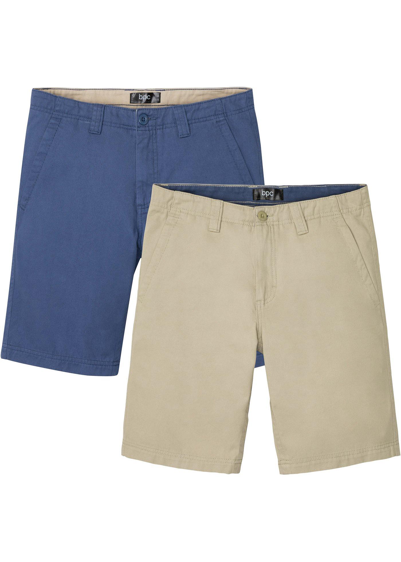 Lot de 2 bermudas chino, Regular Fit