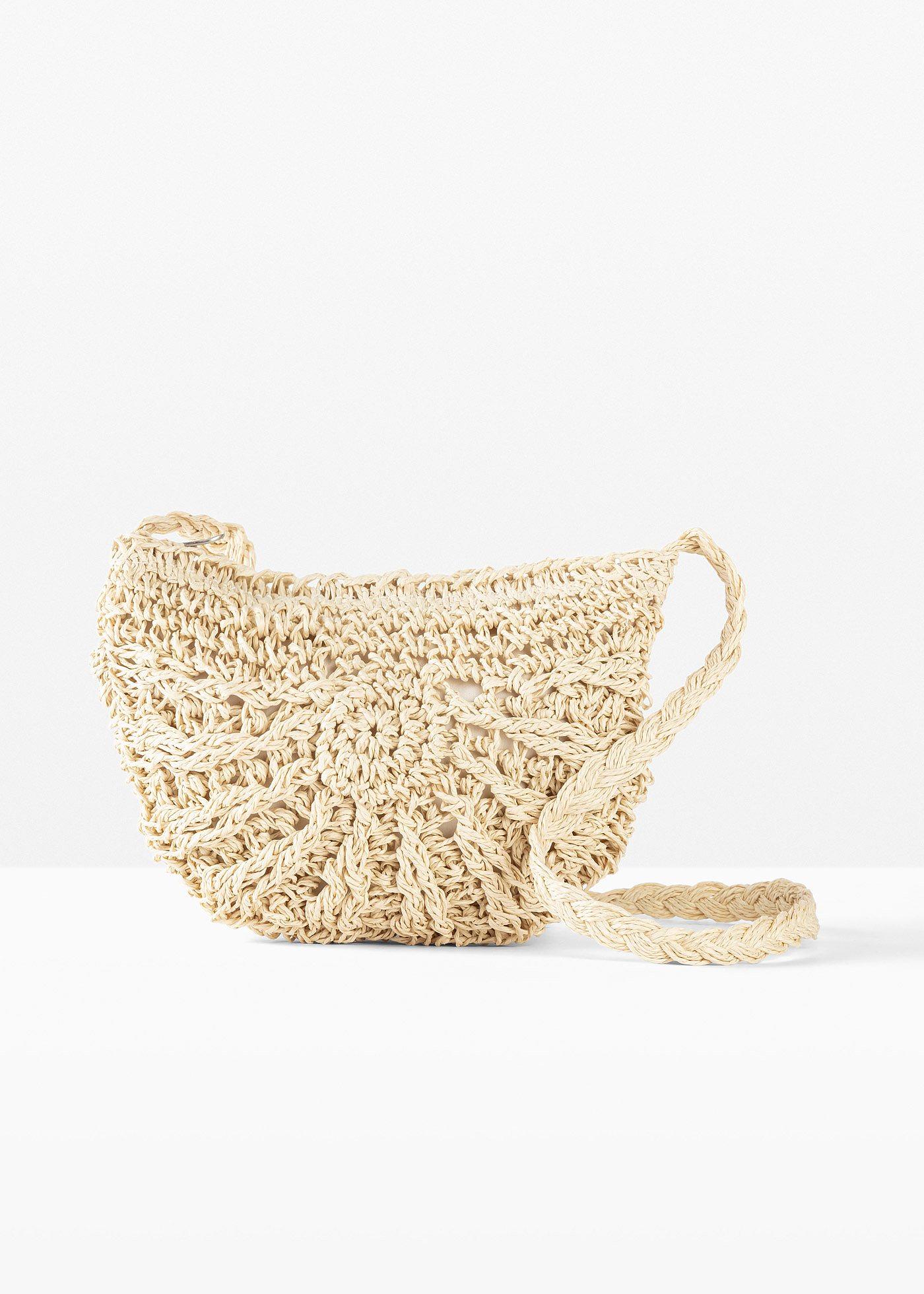 Sac à bandoulière en paille