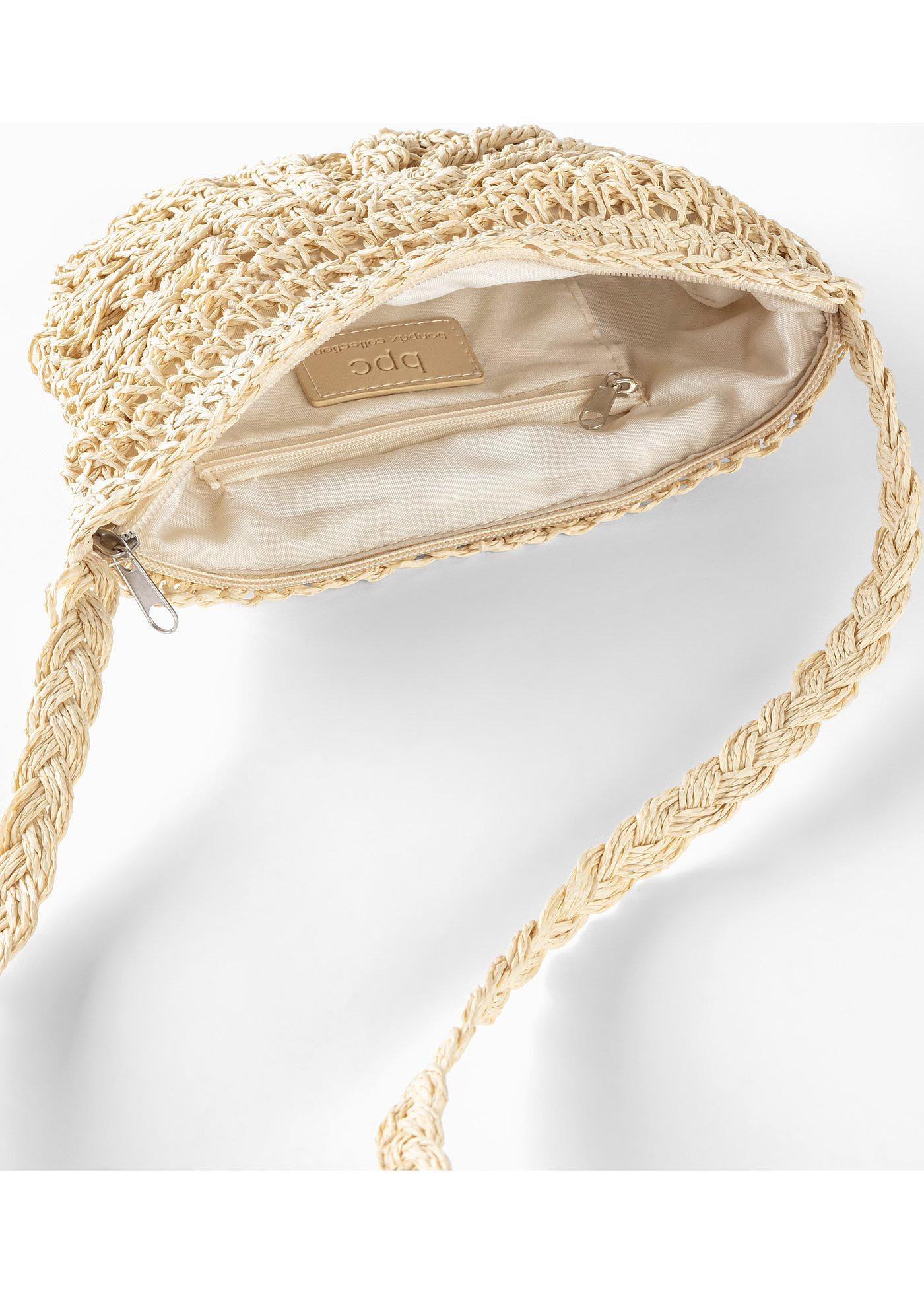 Sac à bandoulière en paille