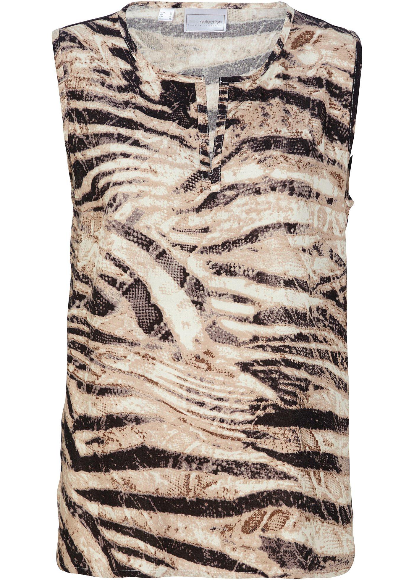 Top-blouse en viscose