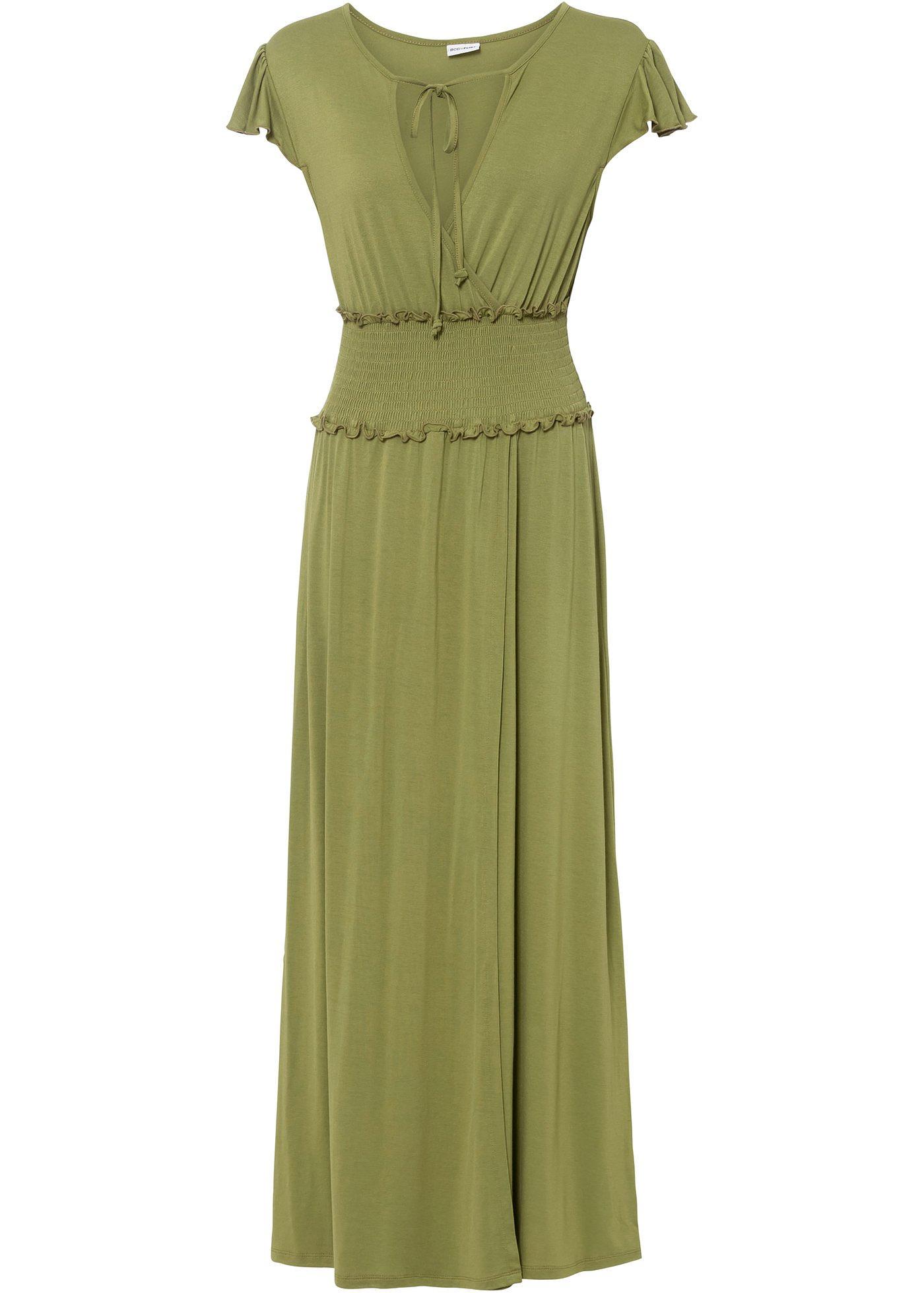 Robe en jersey avec smock