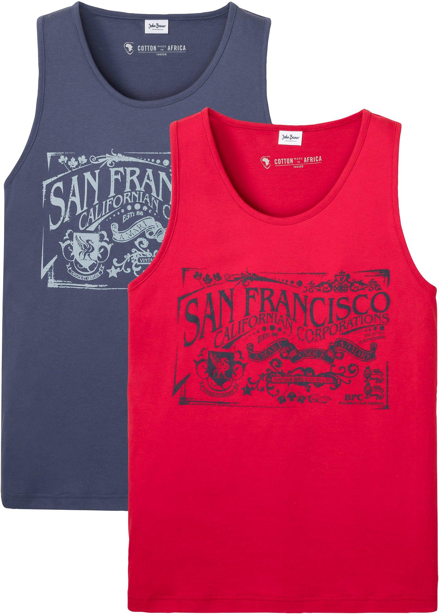 Lot de 2 débardeurs