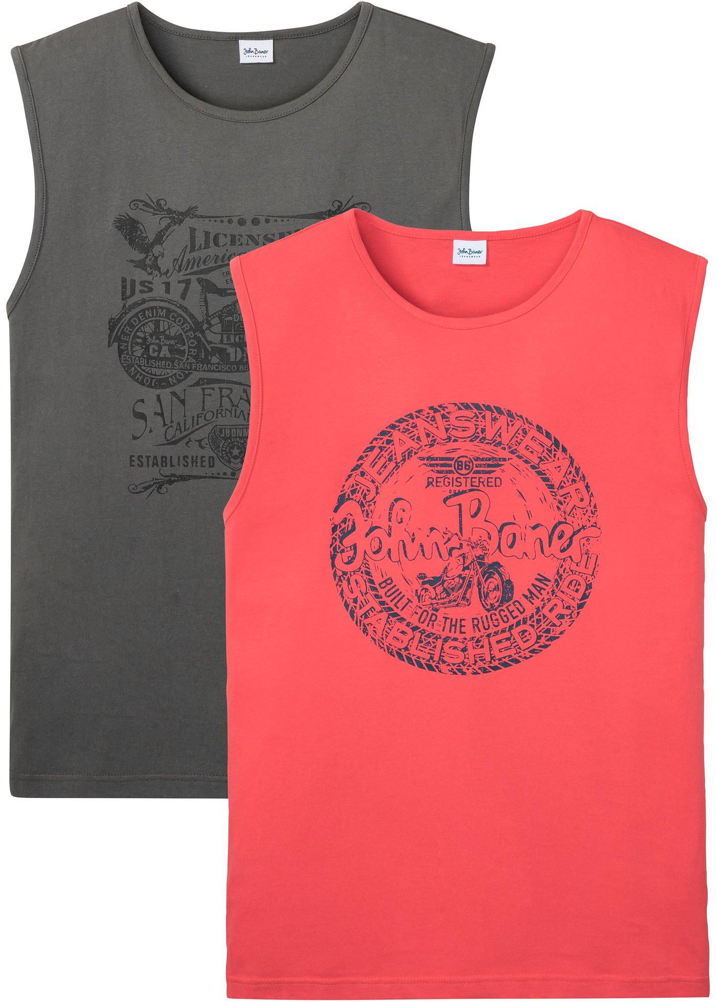 Lot de 2 débardeurs marcel