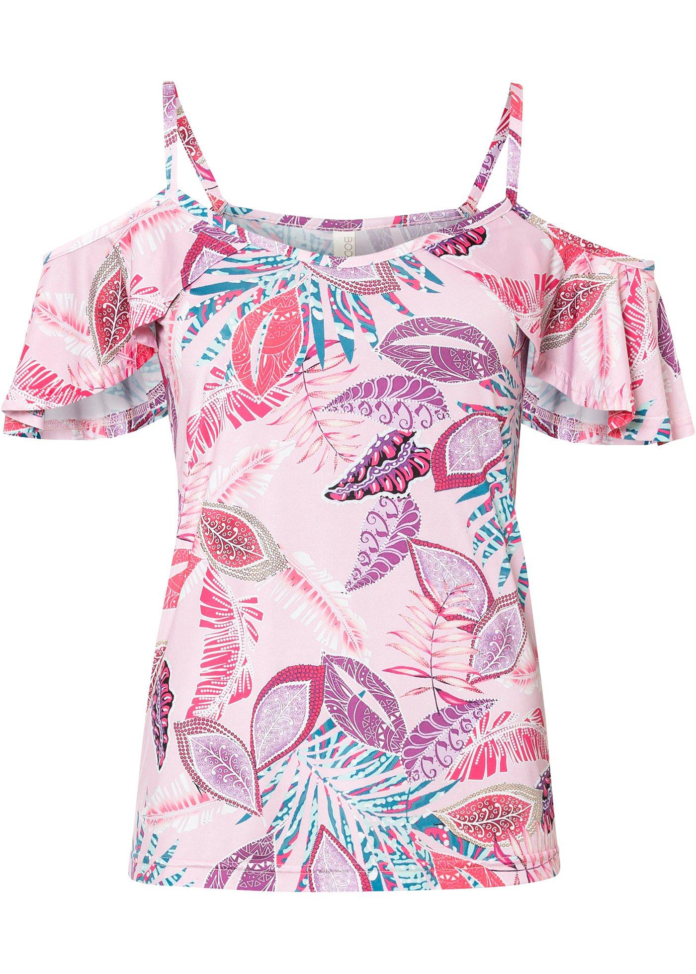 T-shirt épaules dénudées