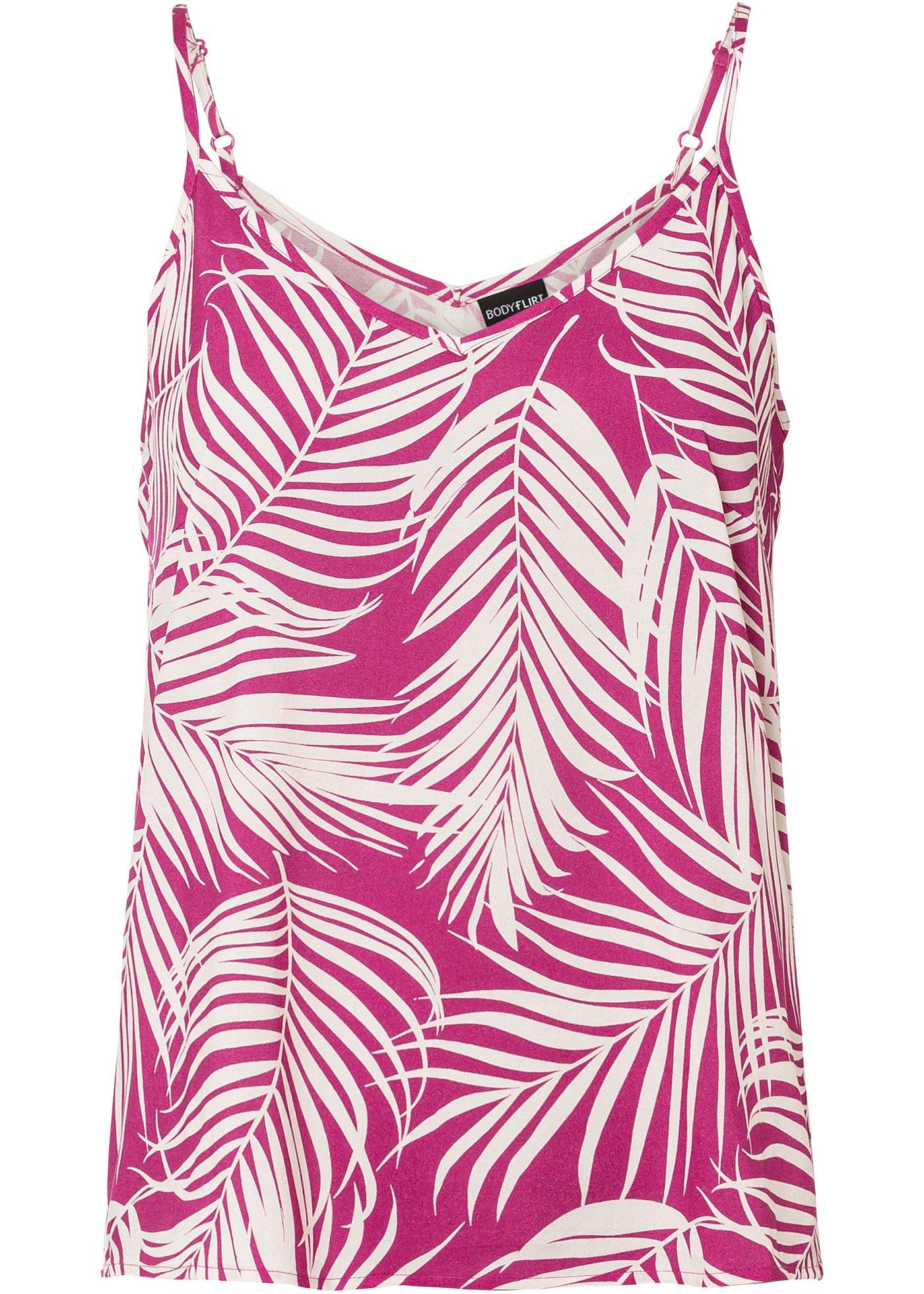 Top à bretelles spaghetti en viscose durable