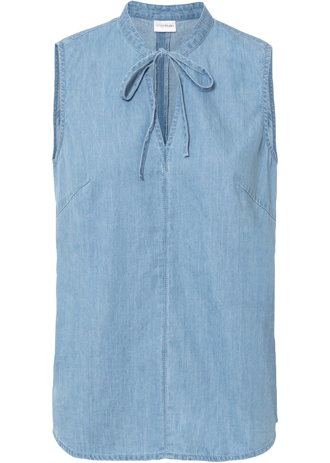 Chemisier en jean en coton bio