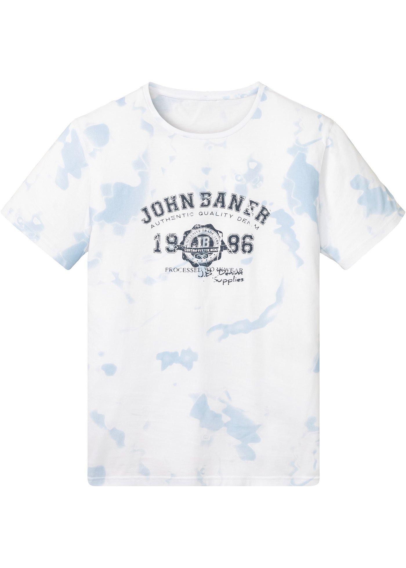 T-shirt avec effet batik