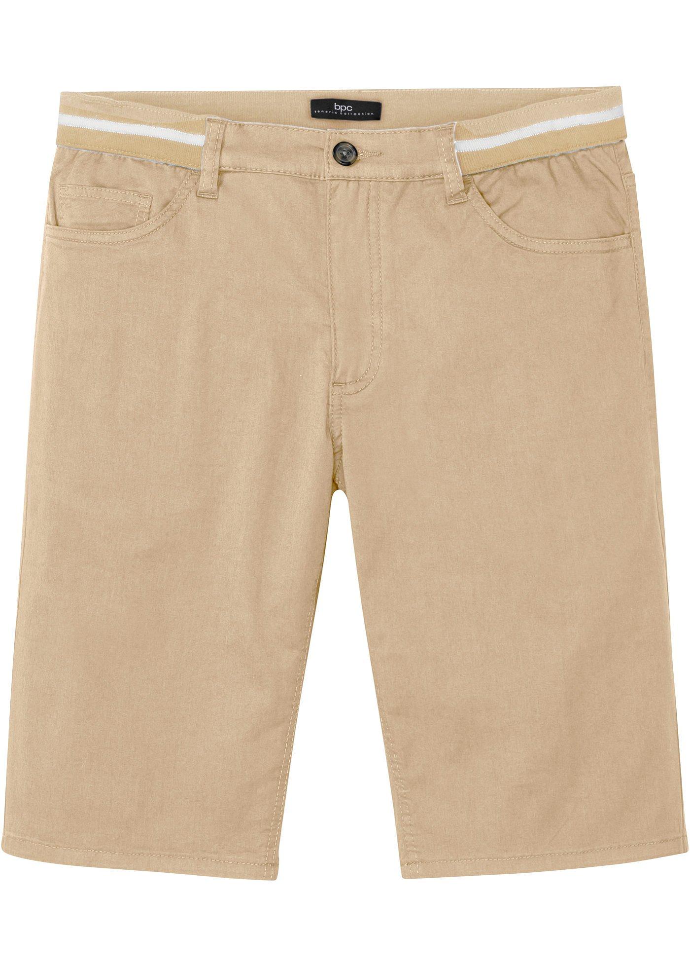 Bermuda extensible confort pour le ventre, Regular Fit