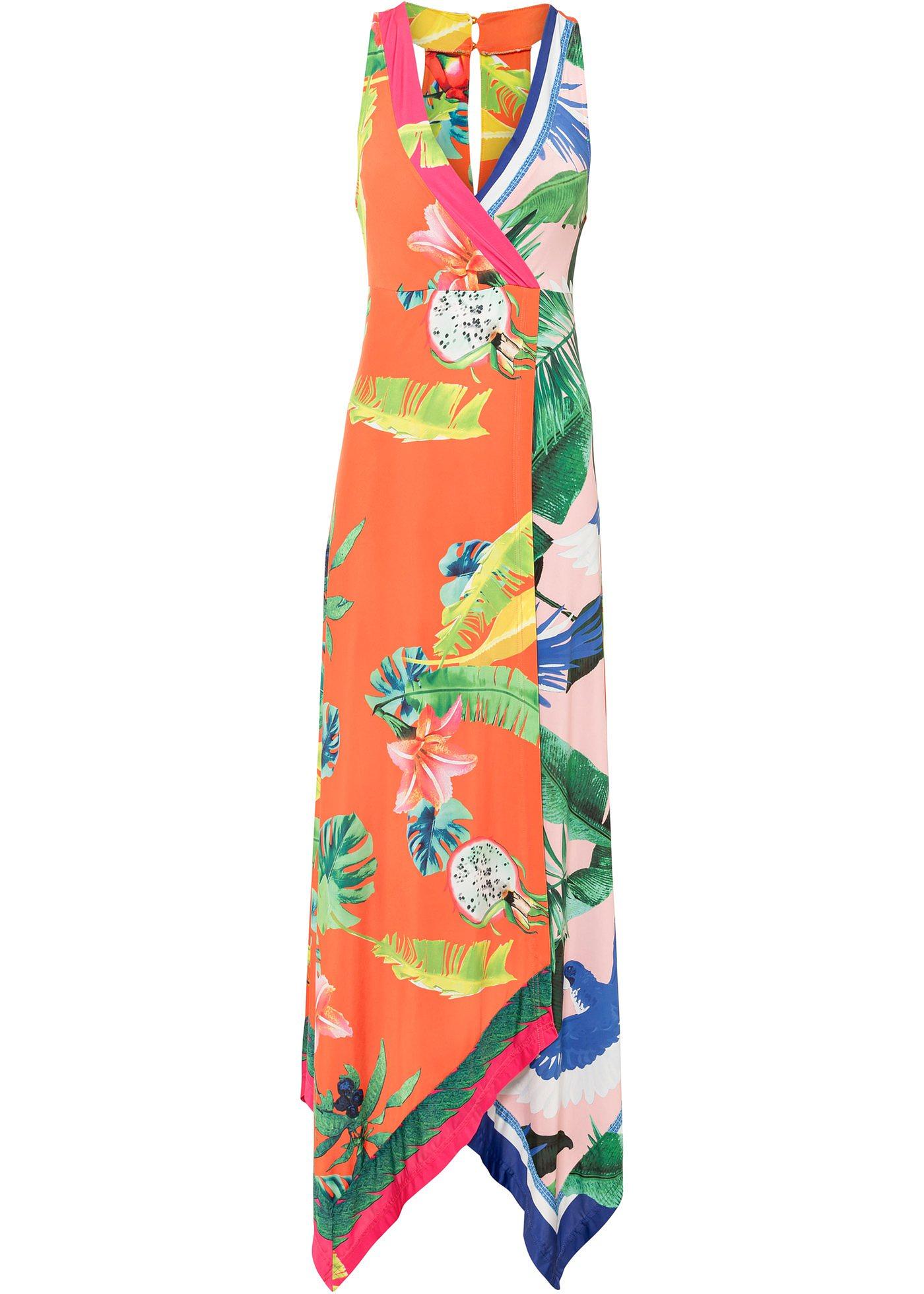 Robe midi avec détail portefeuille