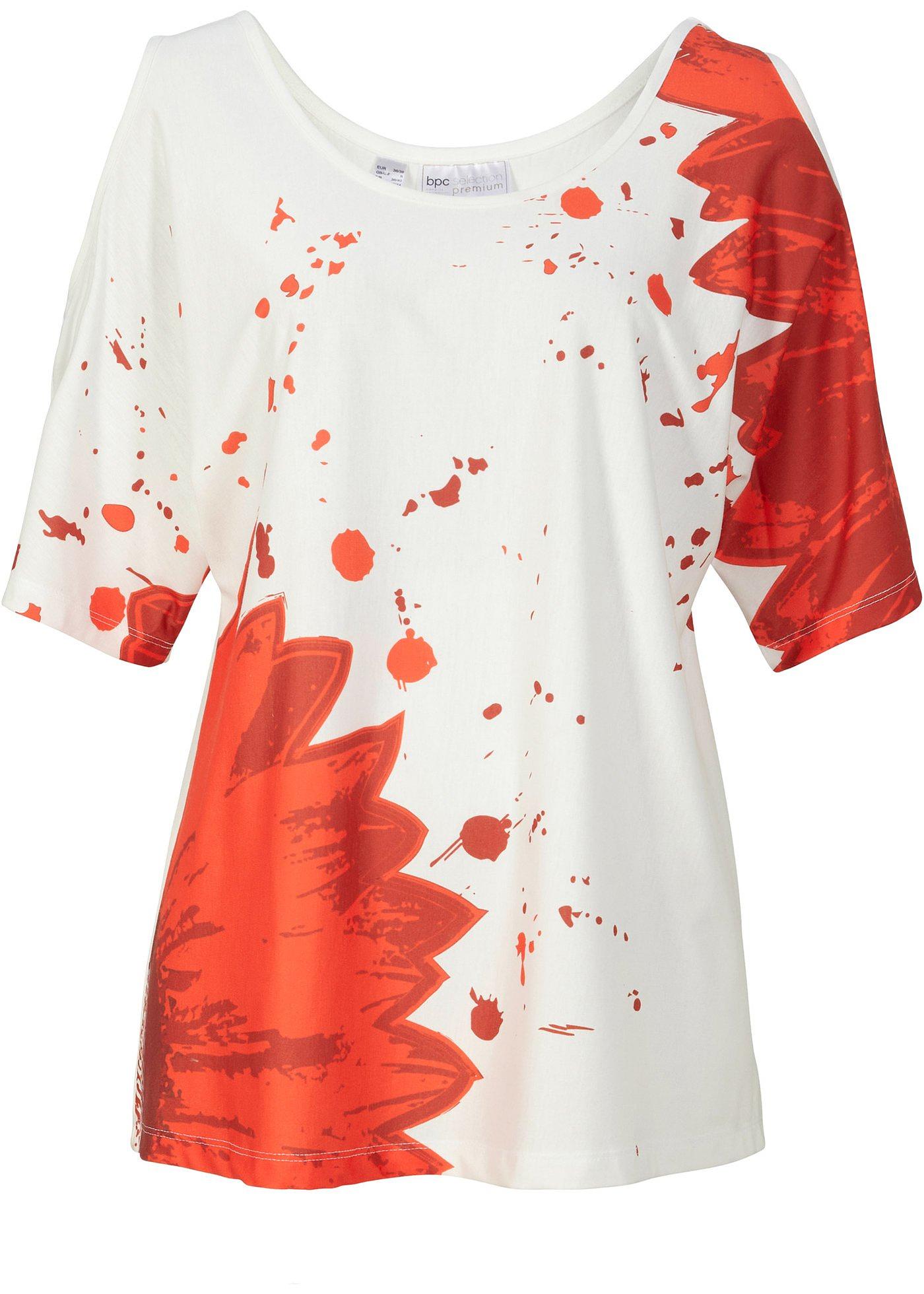 T-shirt épaules dénudées