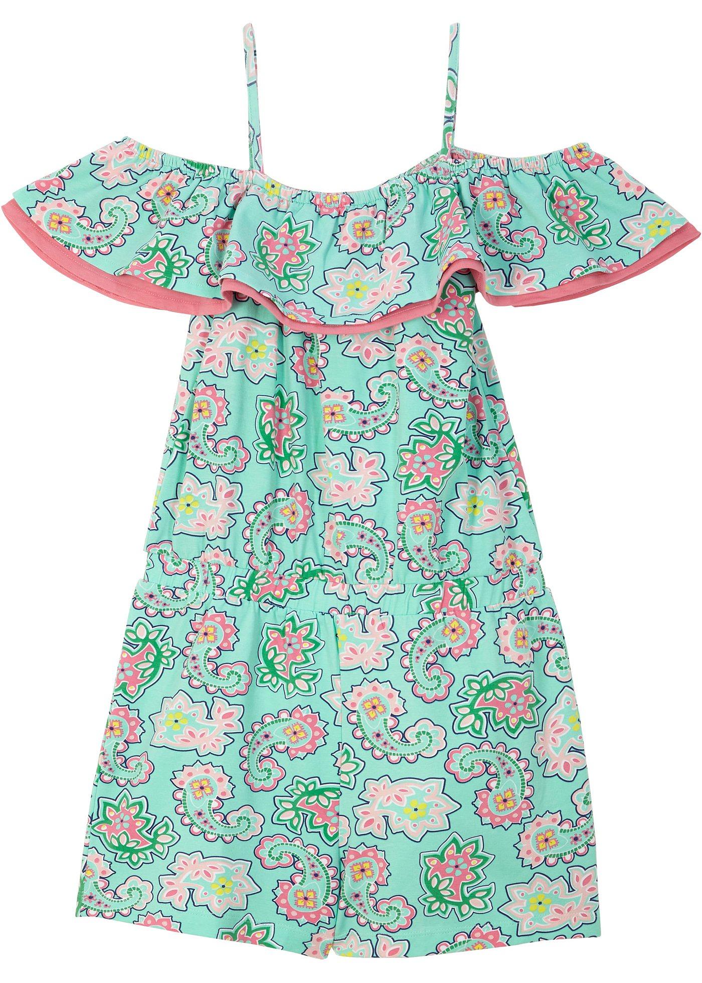 Combinaison fille avec col Carmen