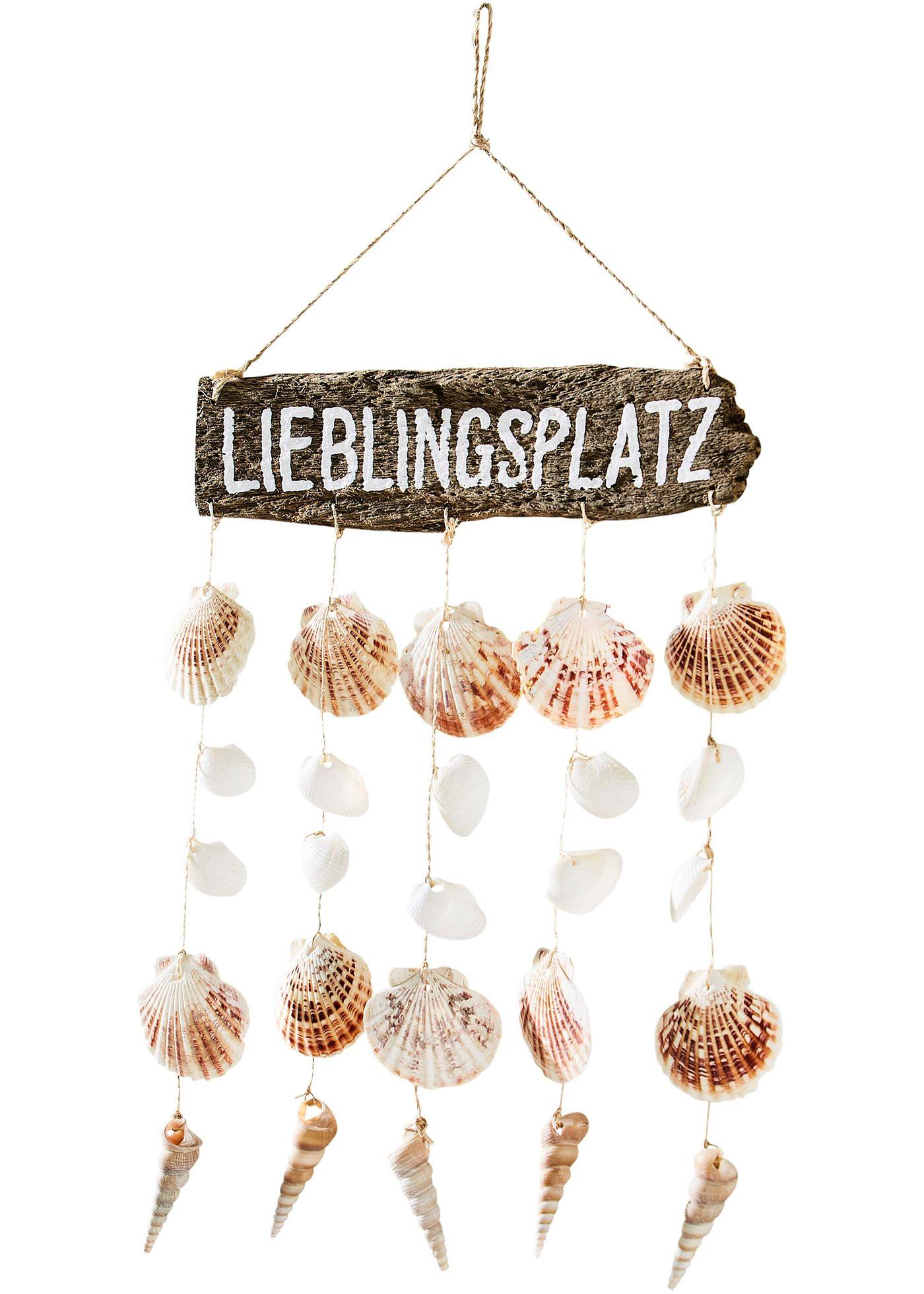 Déco à suspendre avec coquillages