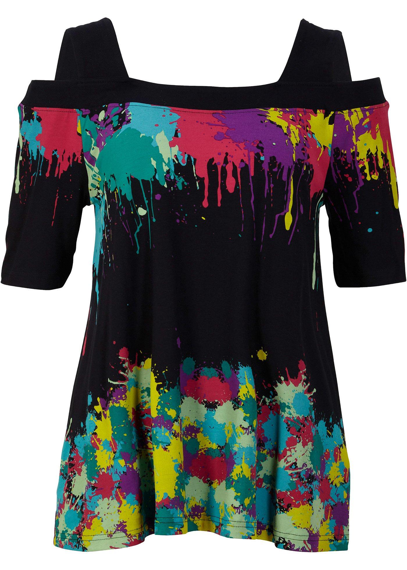 T-shirt épaules dénudées