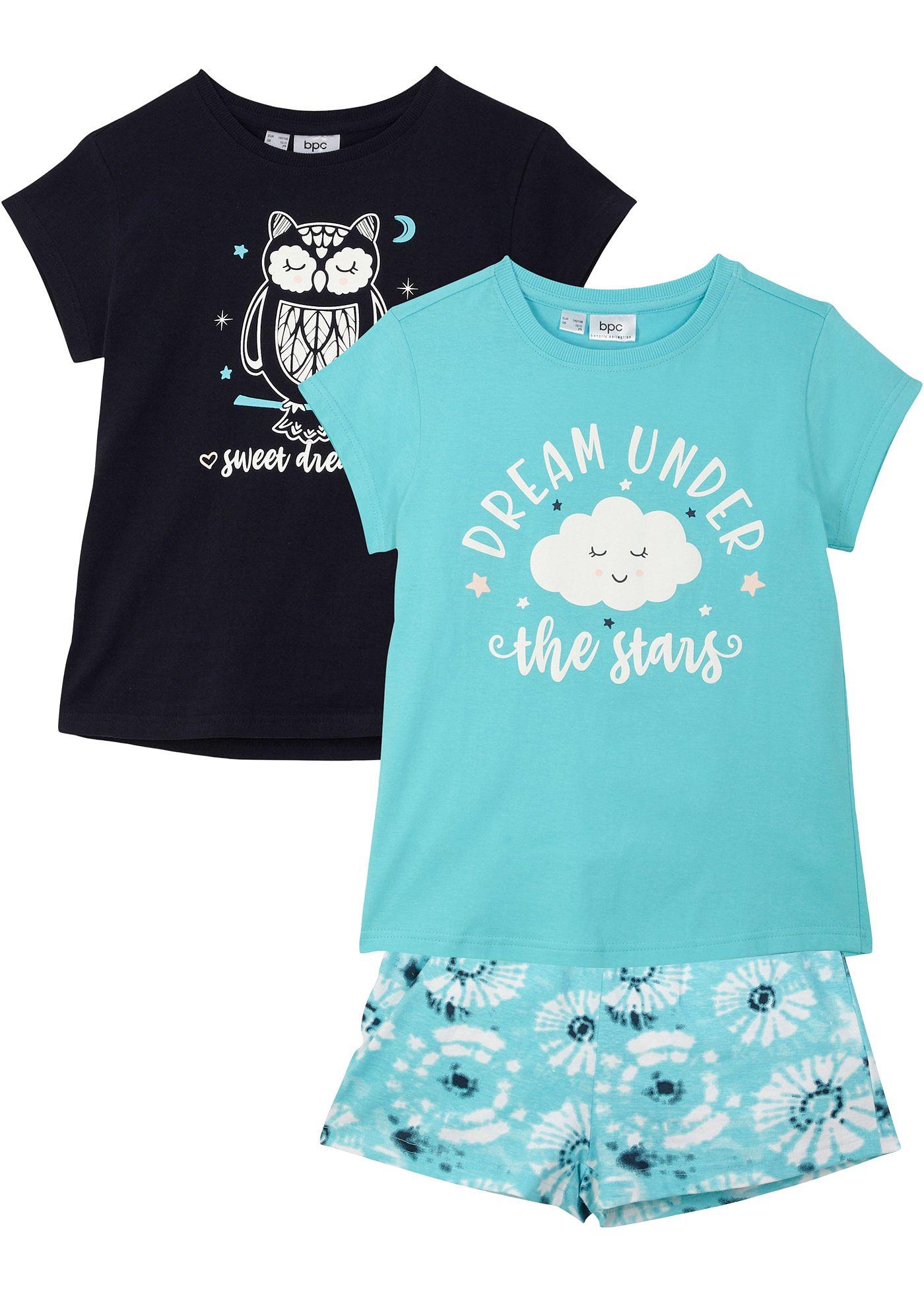 Pyjashort fille (Ens. 3 pces.)