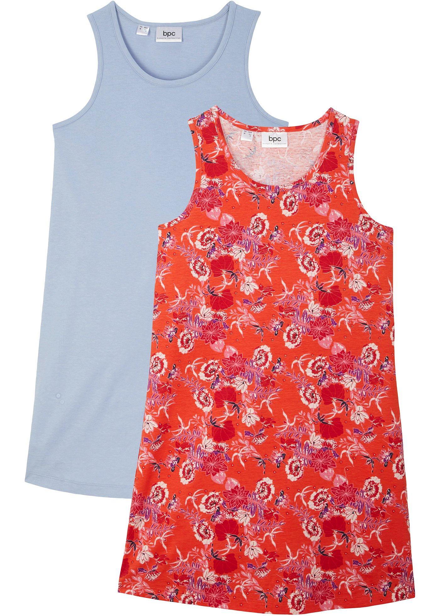 Lot de 2 robes en jersey fille