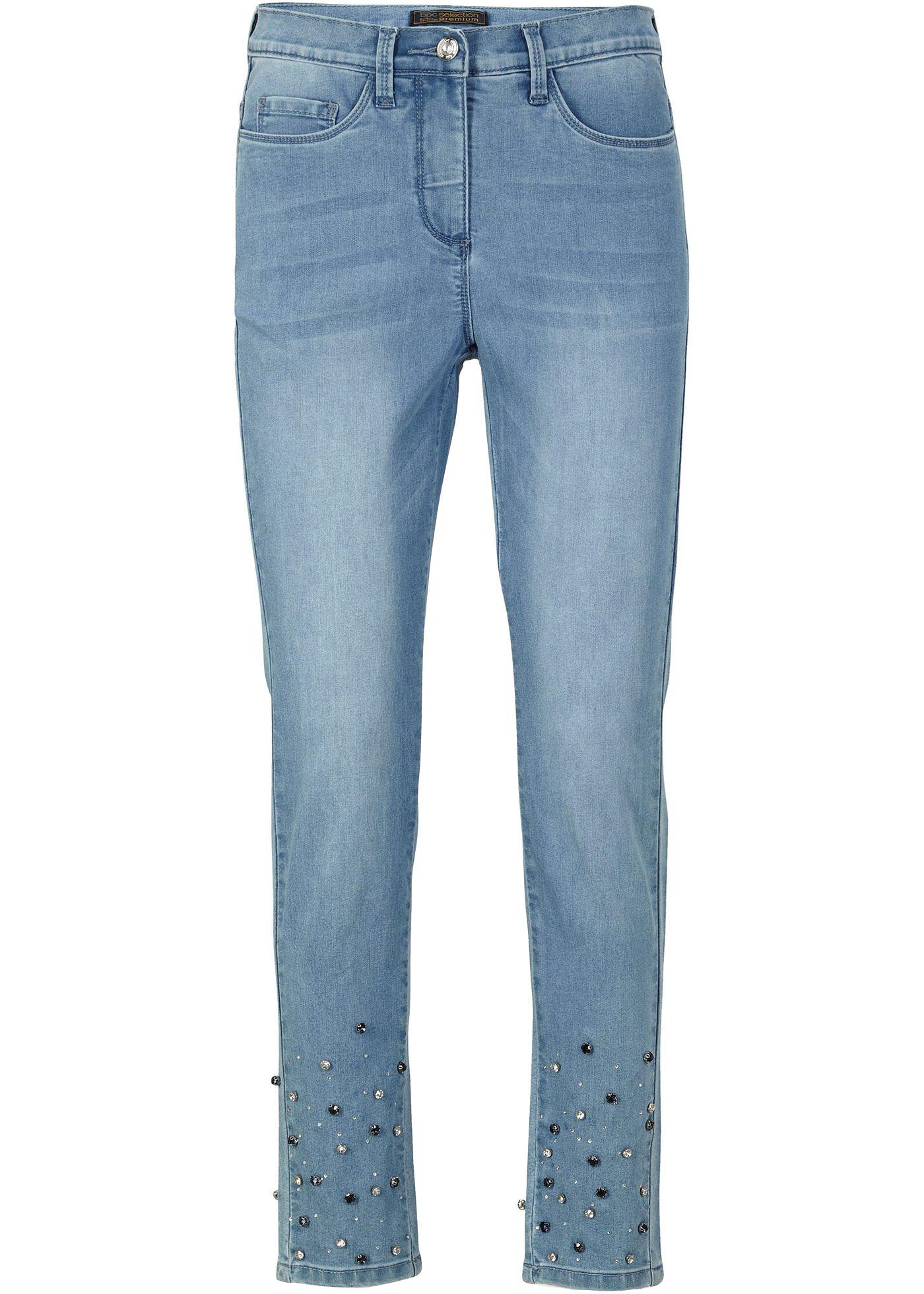 Jean super stretch avec strass