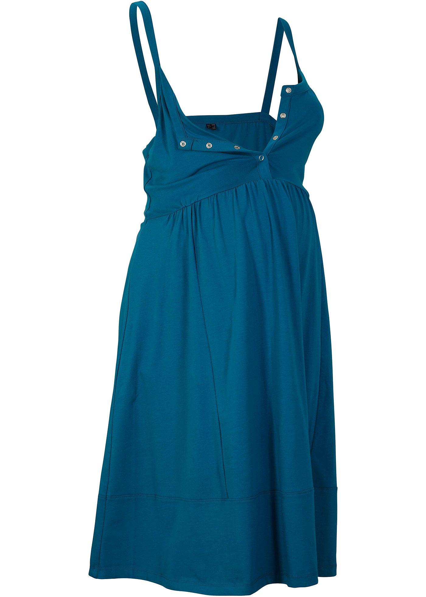 Robe de grossesse avec fonction allaitement en coton