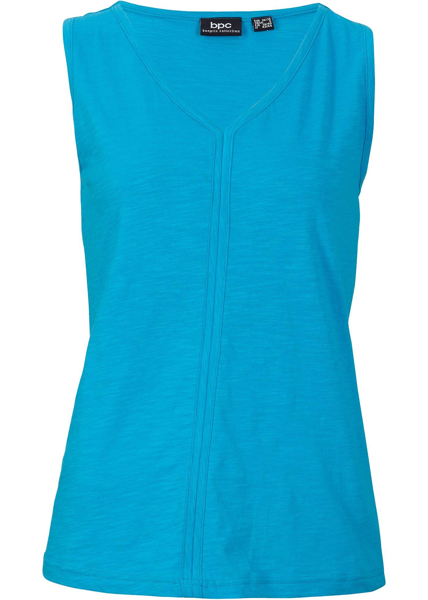 Top T-shirt avec col V