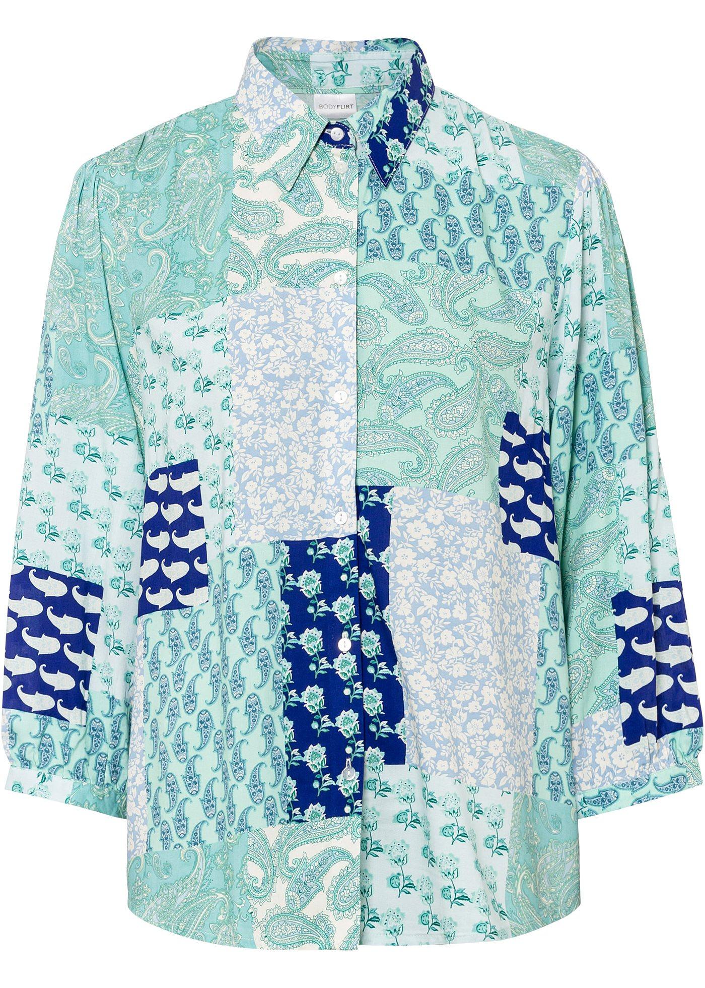 Chemisier imprimé en viscose durable