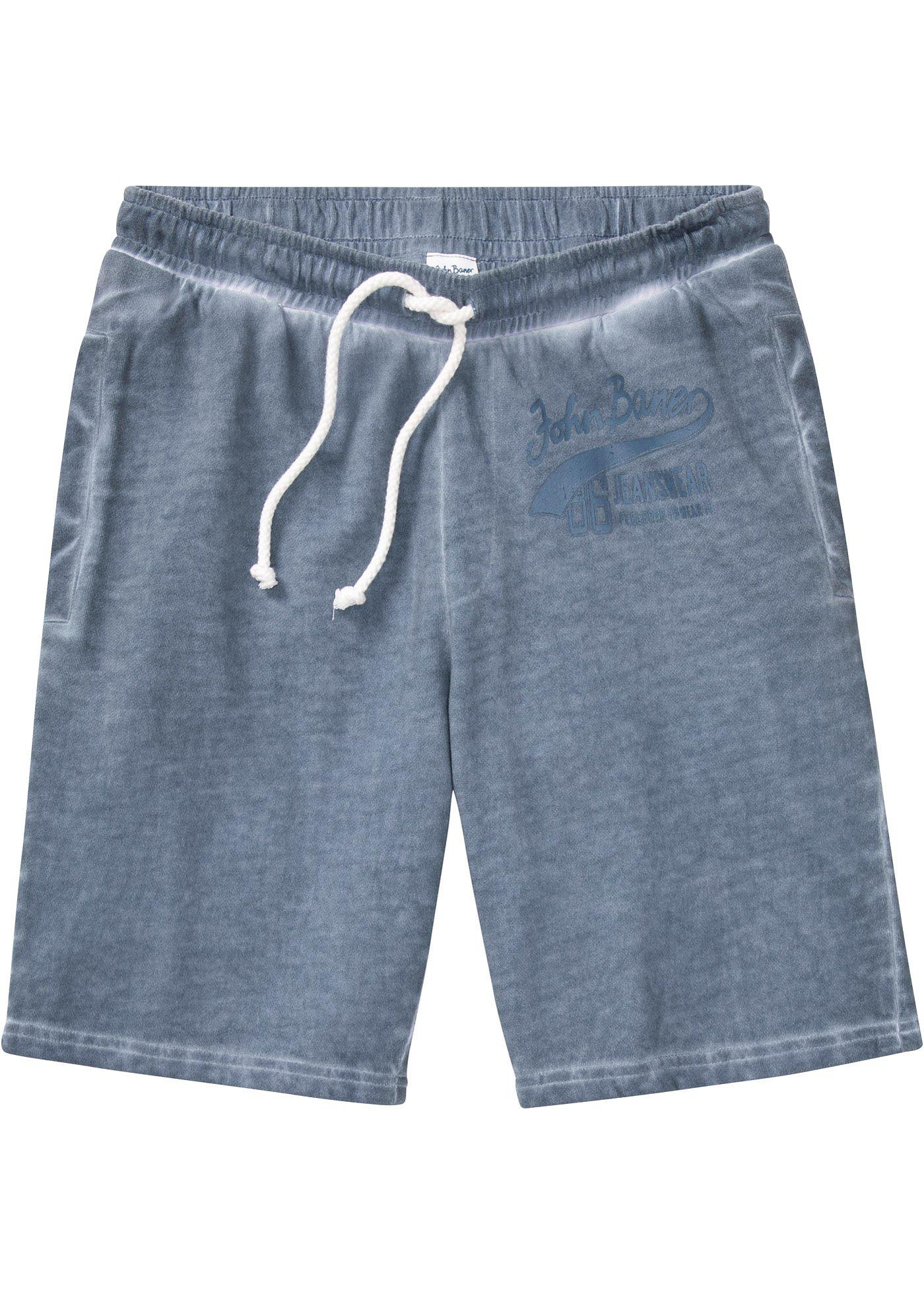 Bermuda sweat aspect délavé