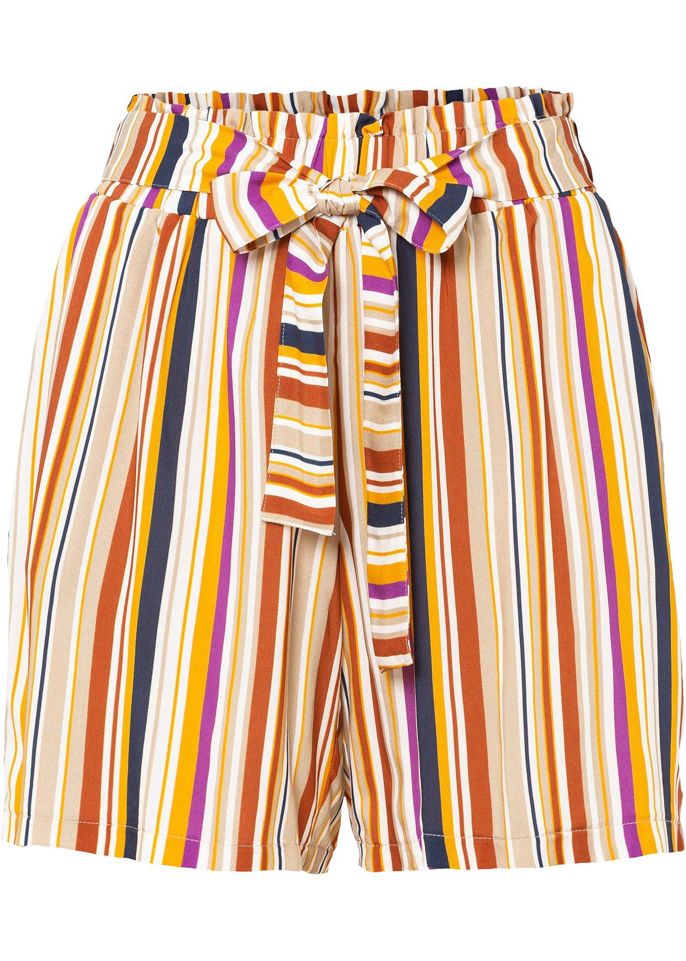 Short avec ceinture à nouer