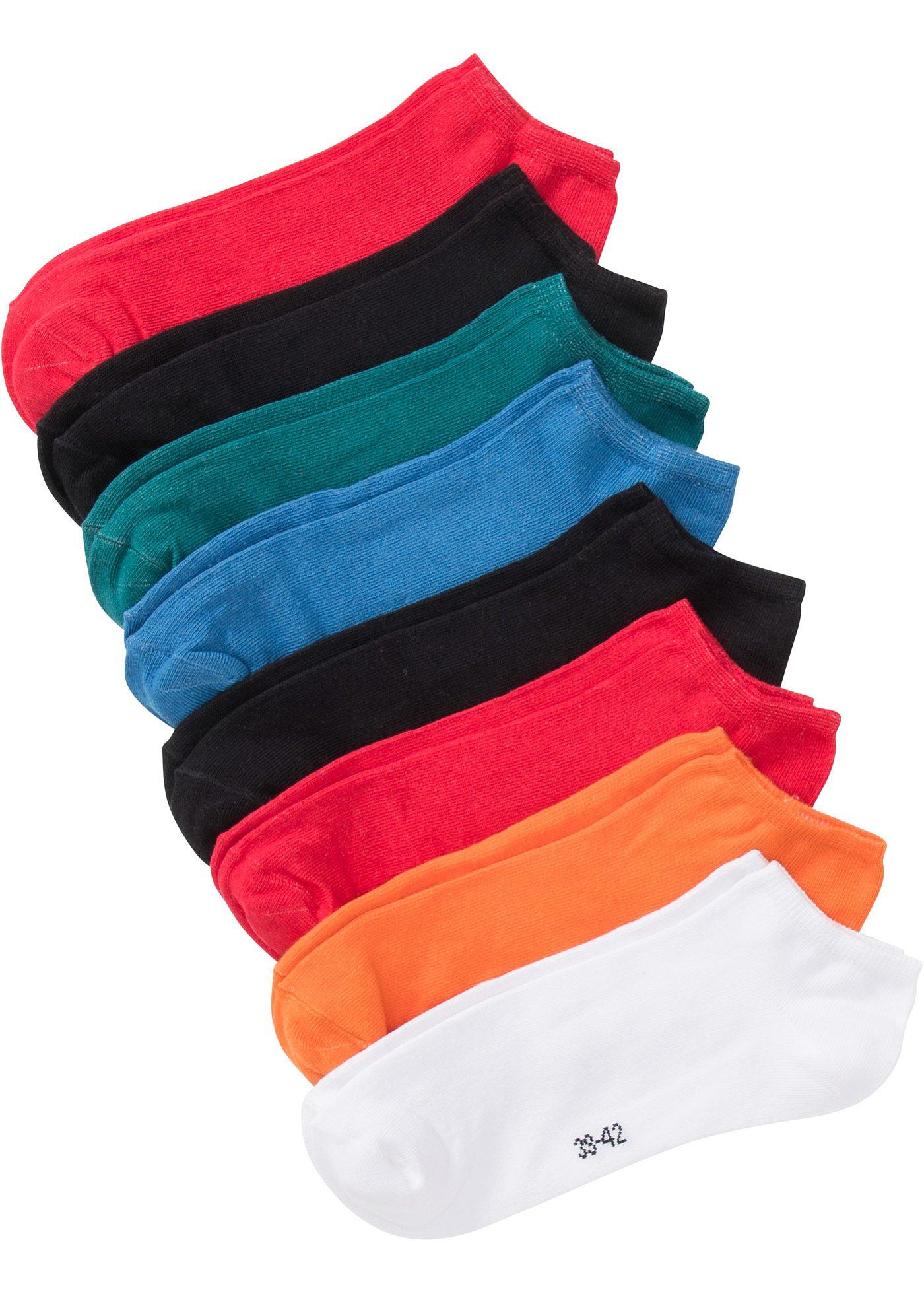 Lot de 8 paires de chaussettes courtes