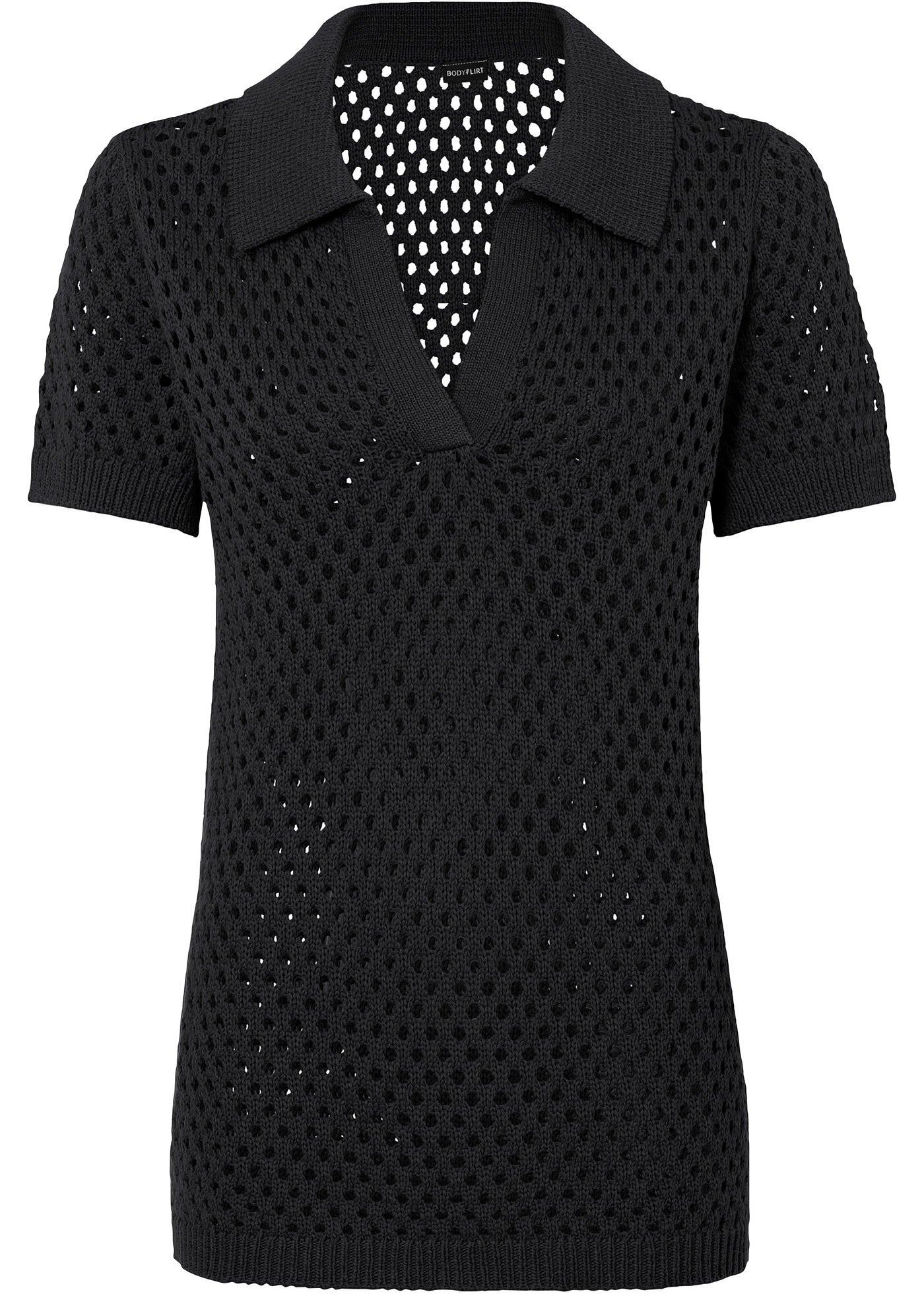 Pull en maille ajourée