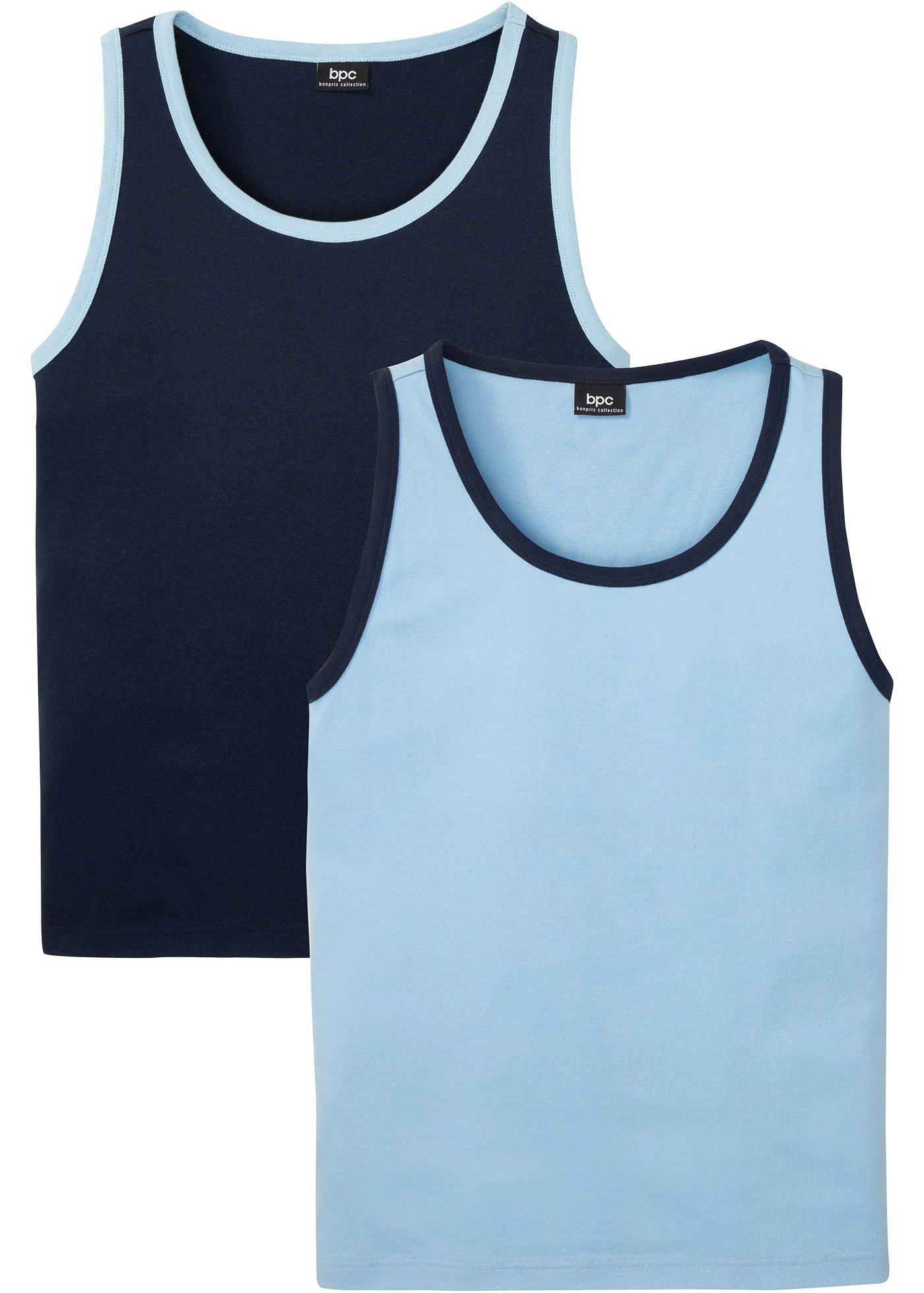 Lot de 2 débardeurs en coton