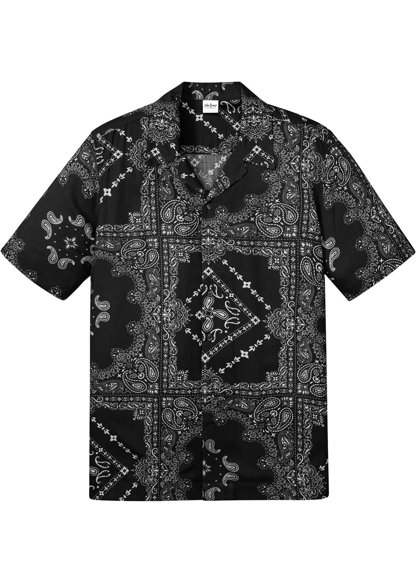 Chemise manches courtes en viscose durable