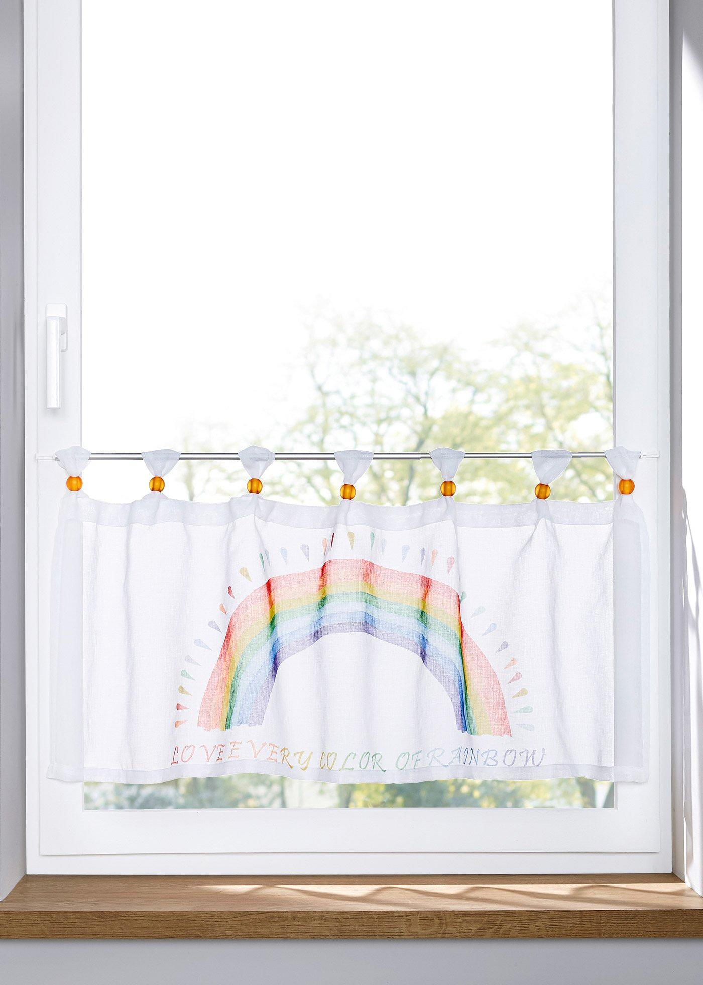 Brise-bise Pride avec imprimé arc-en-ciel